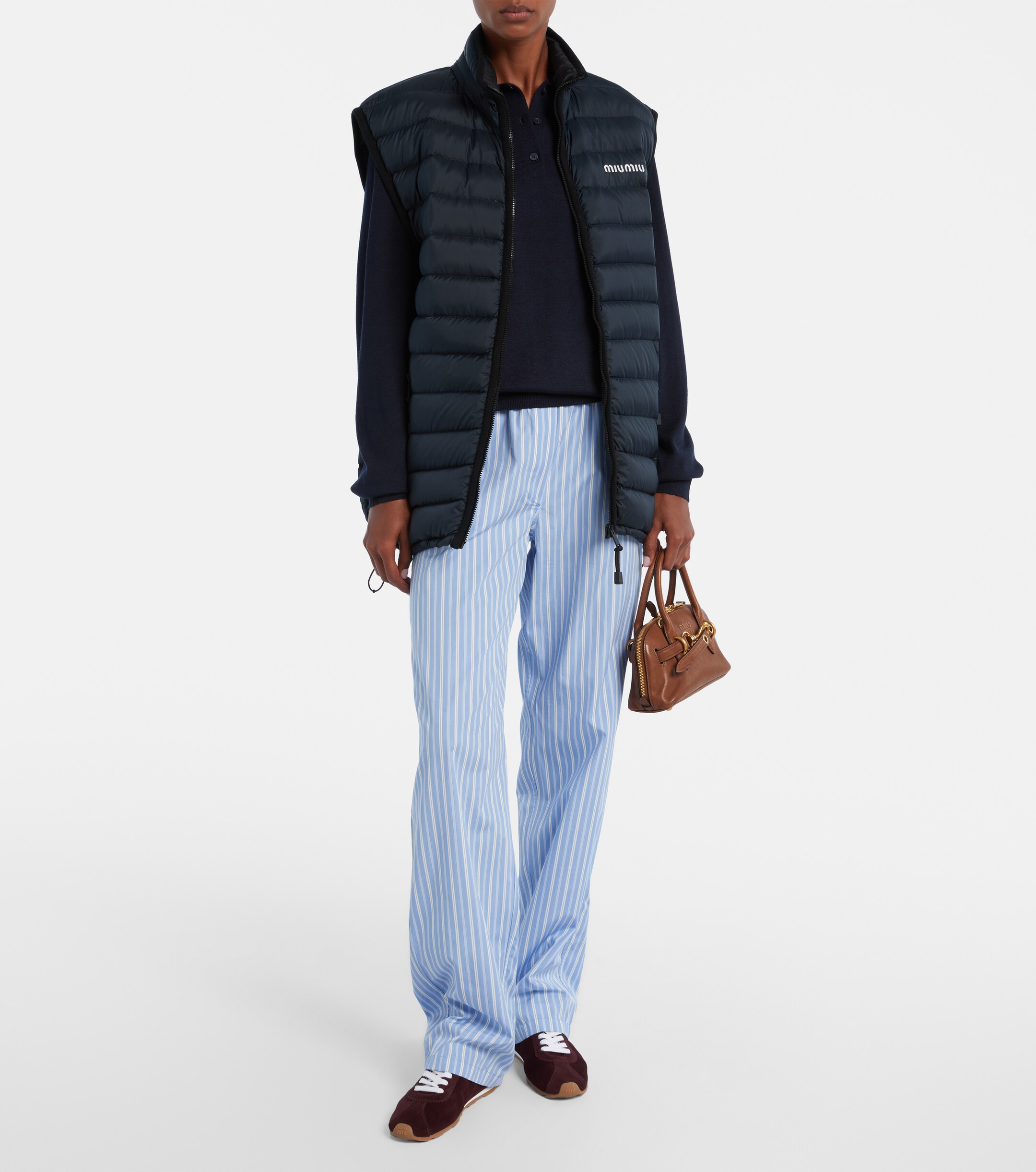 Miu Miu Plume suede sneakers