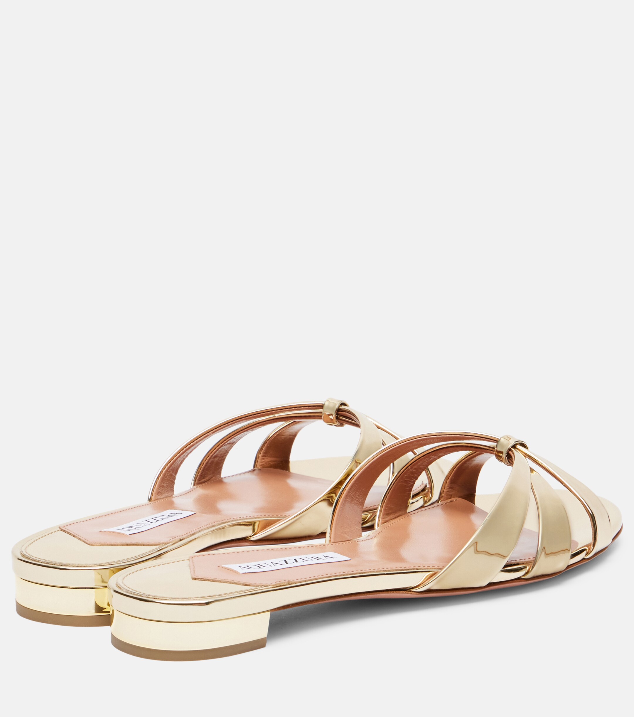 AQUAZZURA Tati mirrored sandals thumbnail