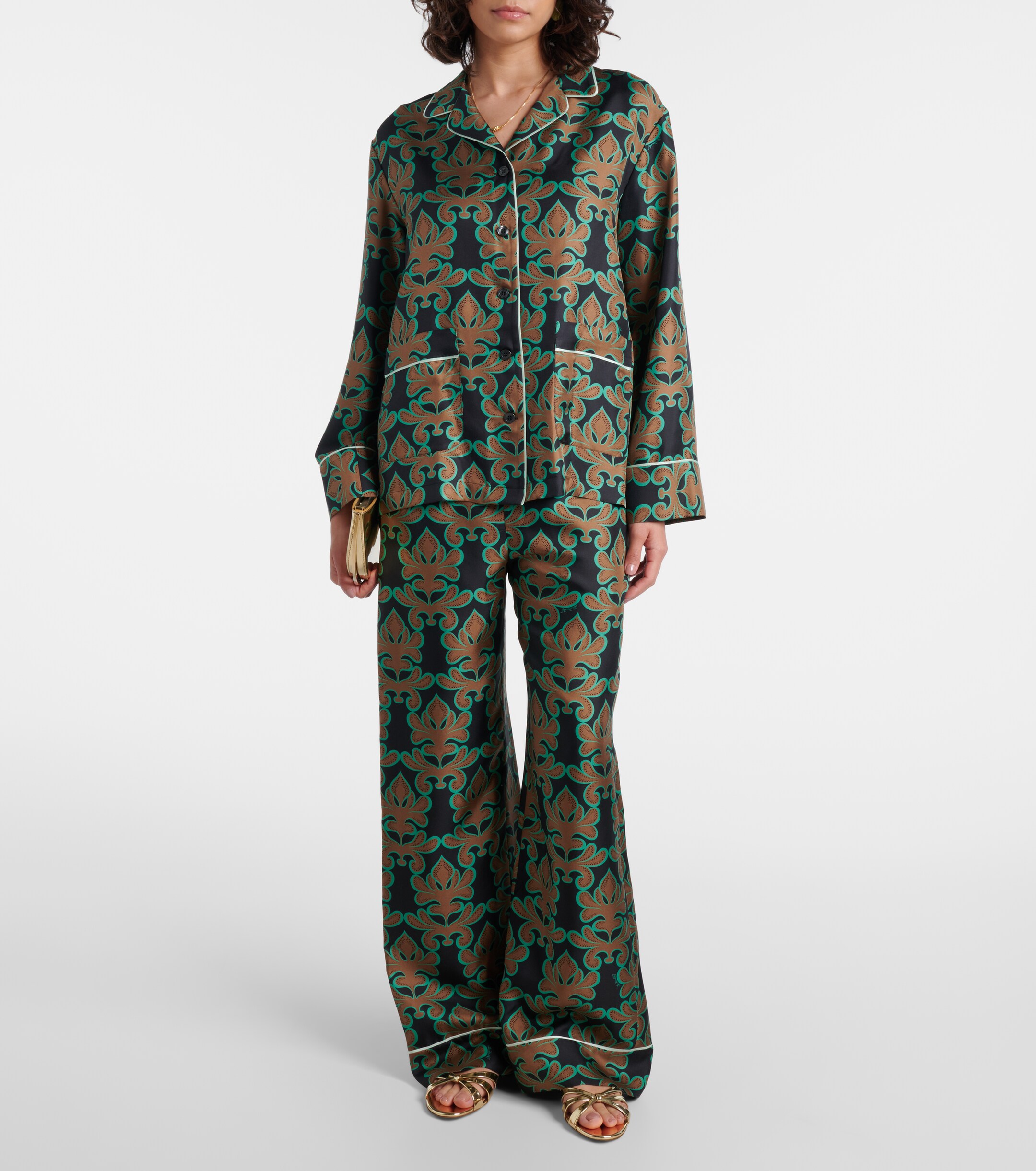 AQUAZZURA Tati mirrored sandals thumbnail