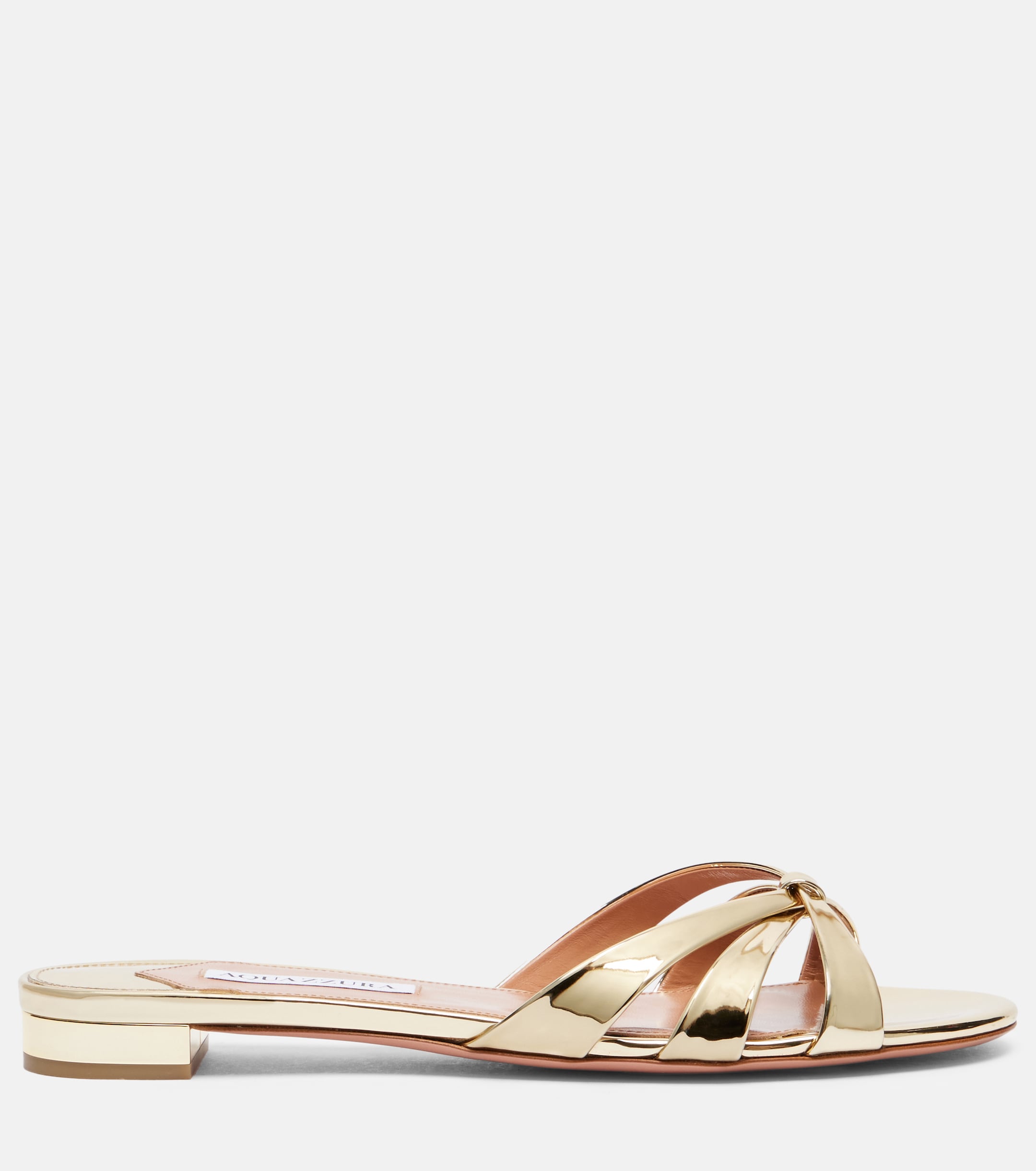 AQUAZZURA Tati mirrored sandals thumbnail