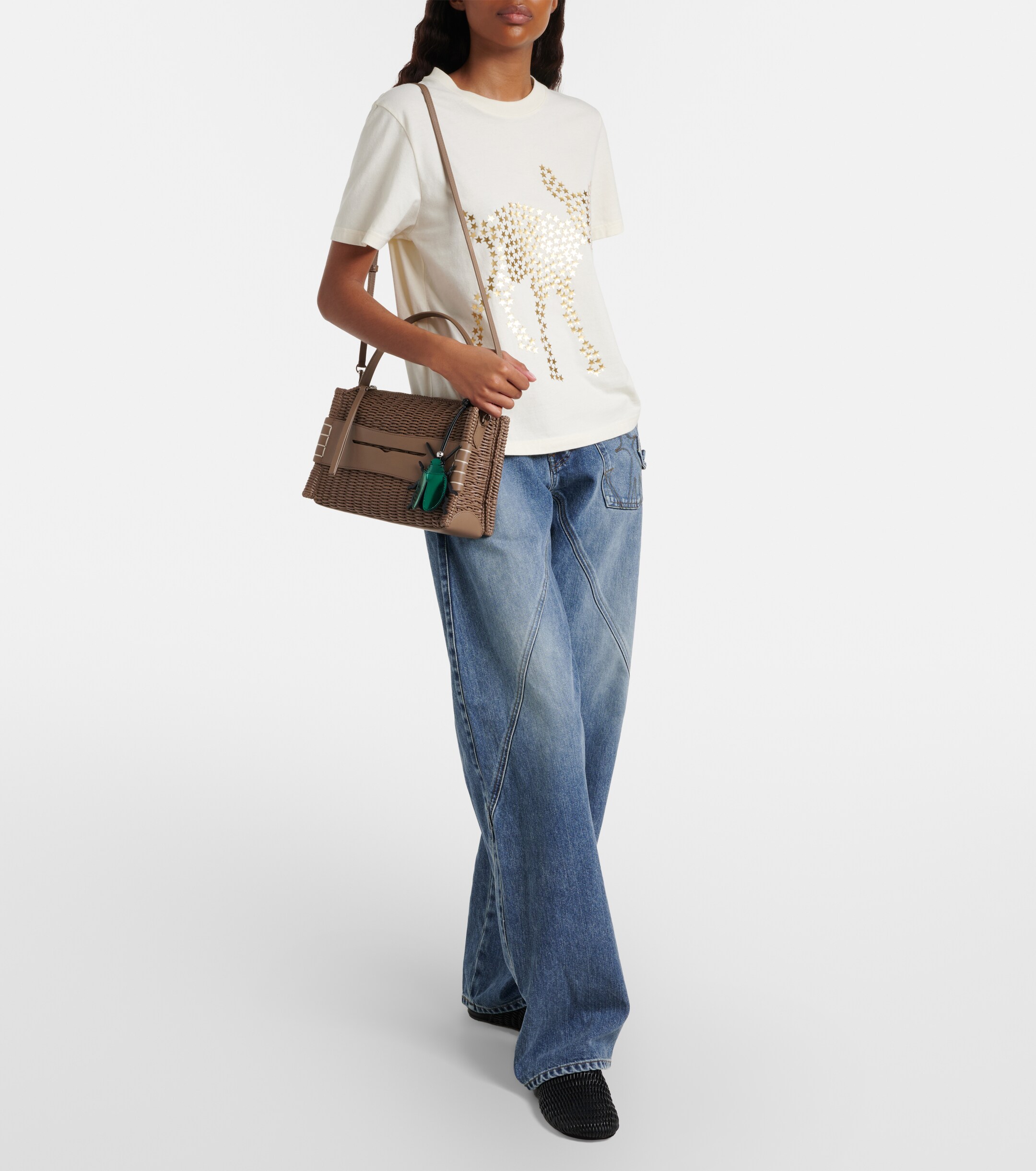 Jw Anderson Loafer Medium leather shoulder bag