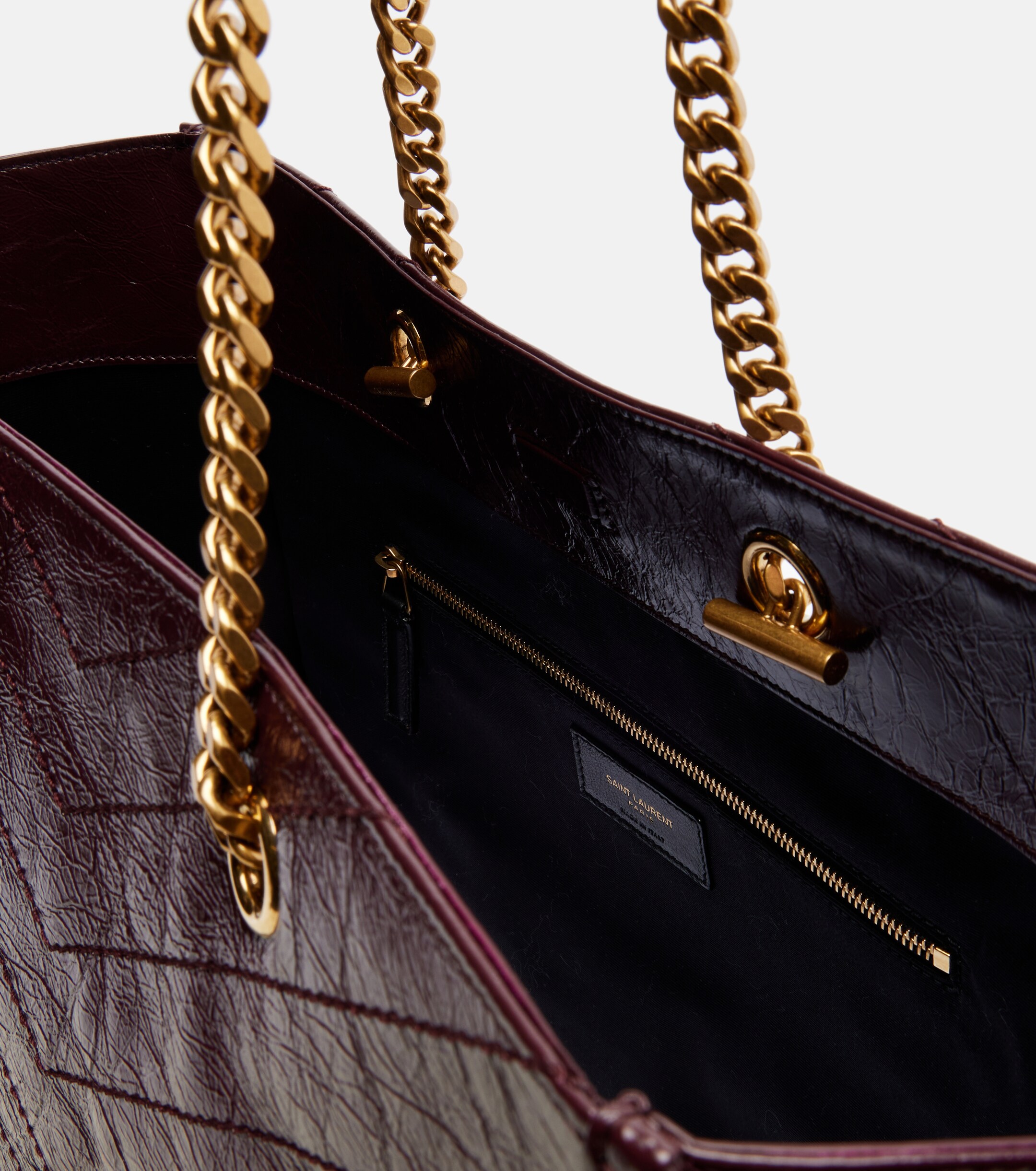 Saint Laurent Niki Large leather shopper