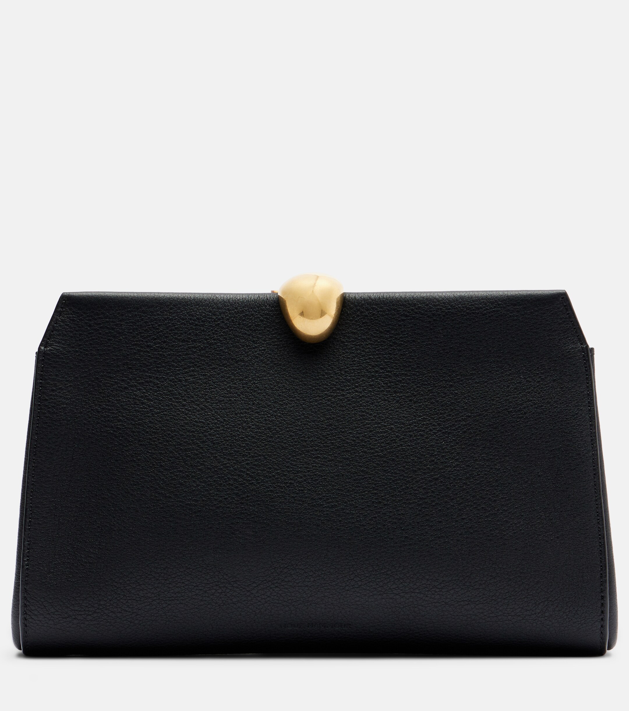NOUR HAMMOUR Lou leather clutch