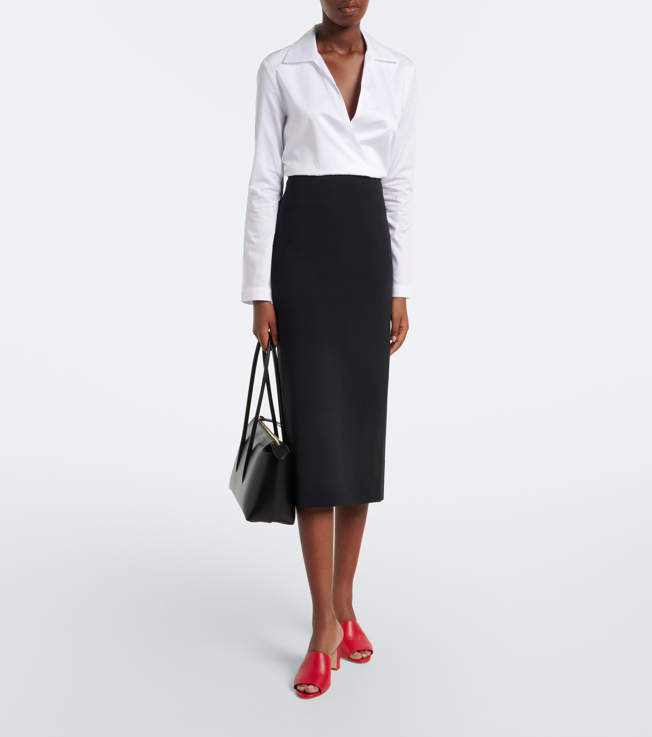 MANOLO BLAHNIK Manolo Blahnik Rapalla leather mules