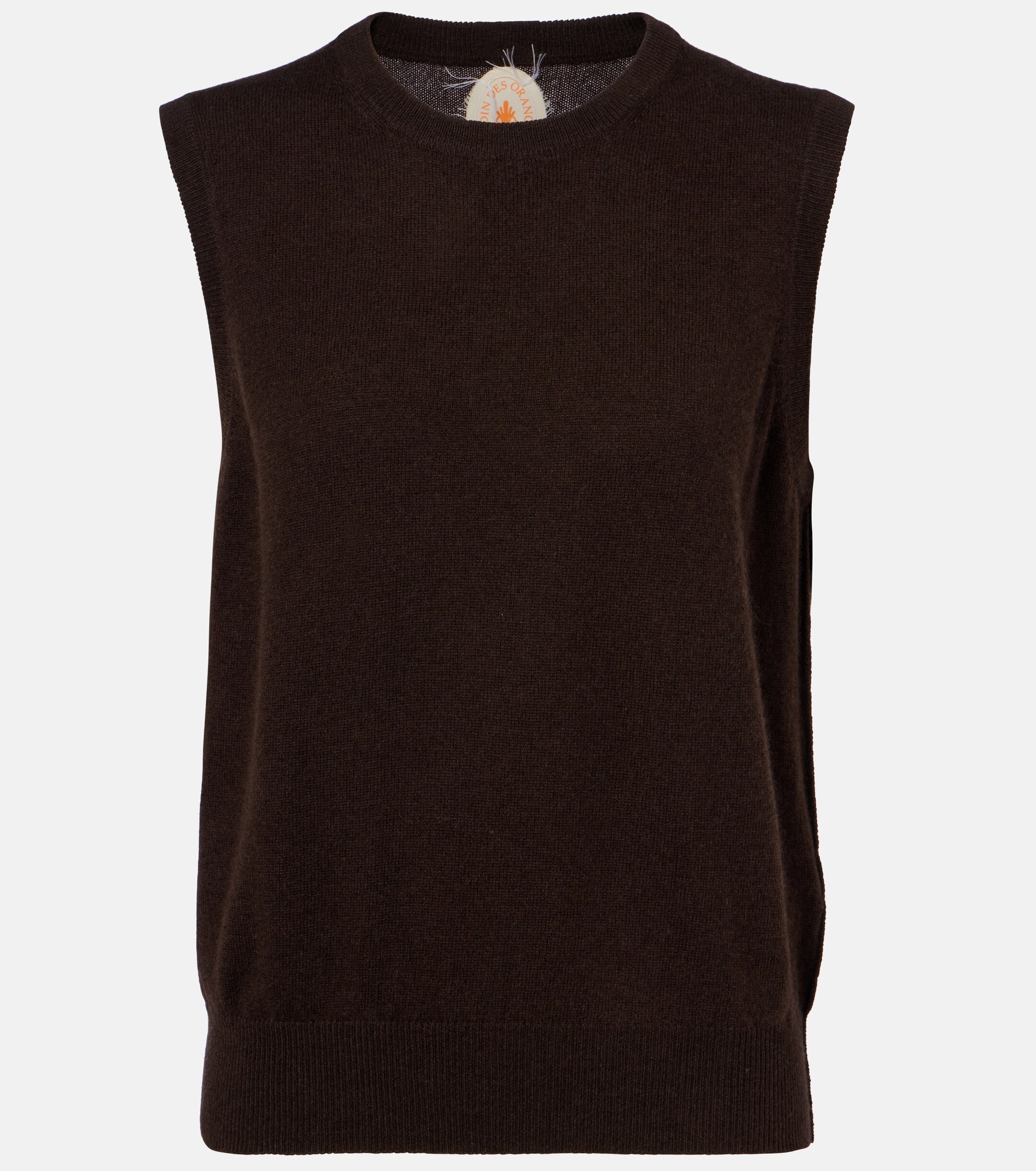 Jardin des Orangers Jardin des Orangers Wool and cashmere tank top