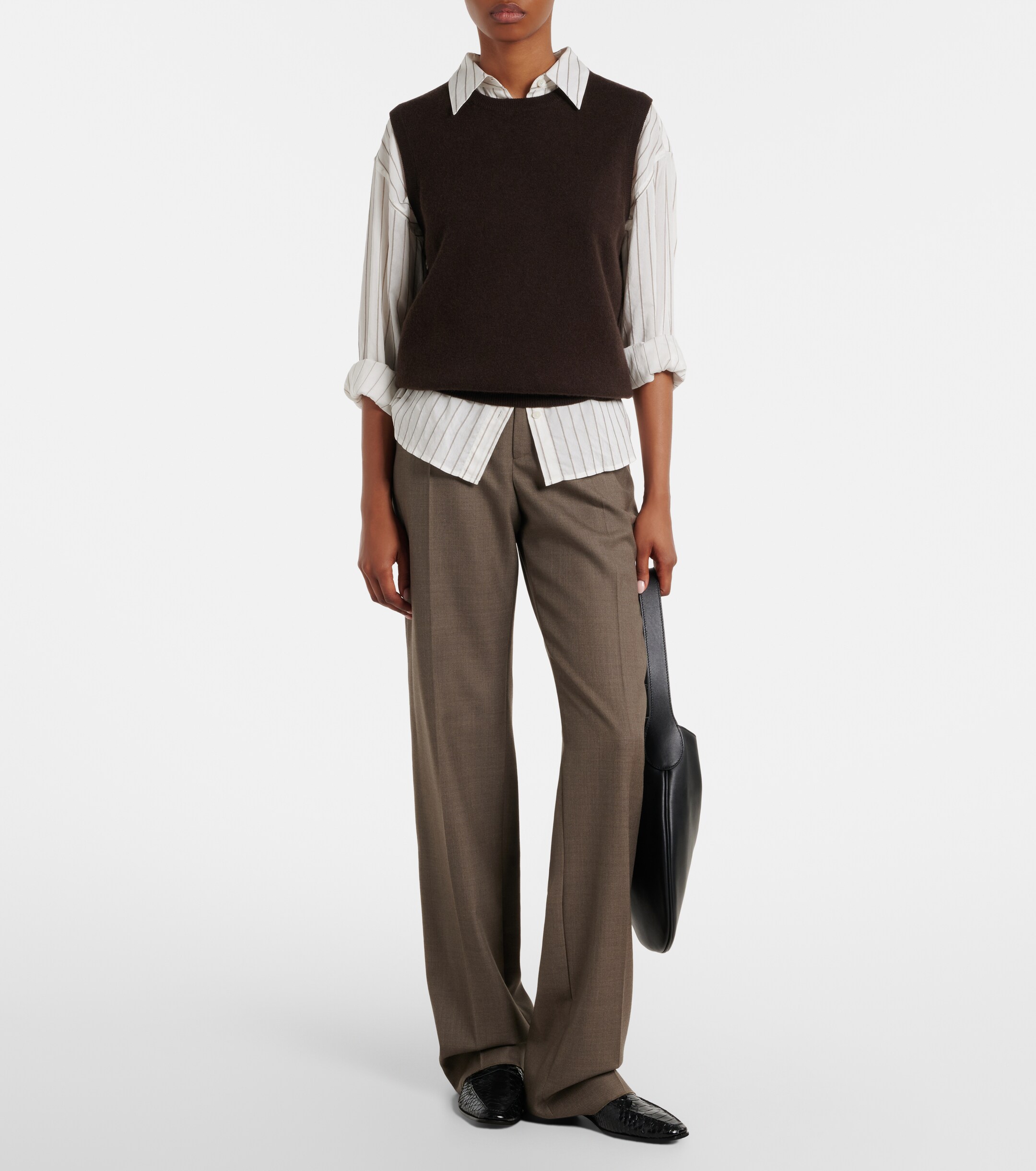 Jardin des Orangers Jardin des Orangers Wool and cashmere tank top