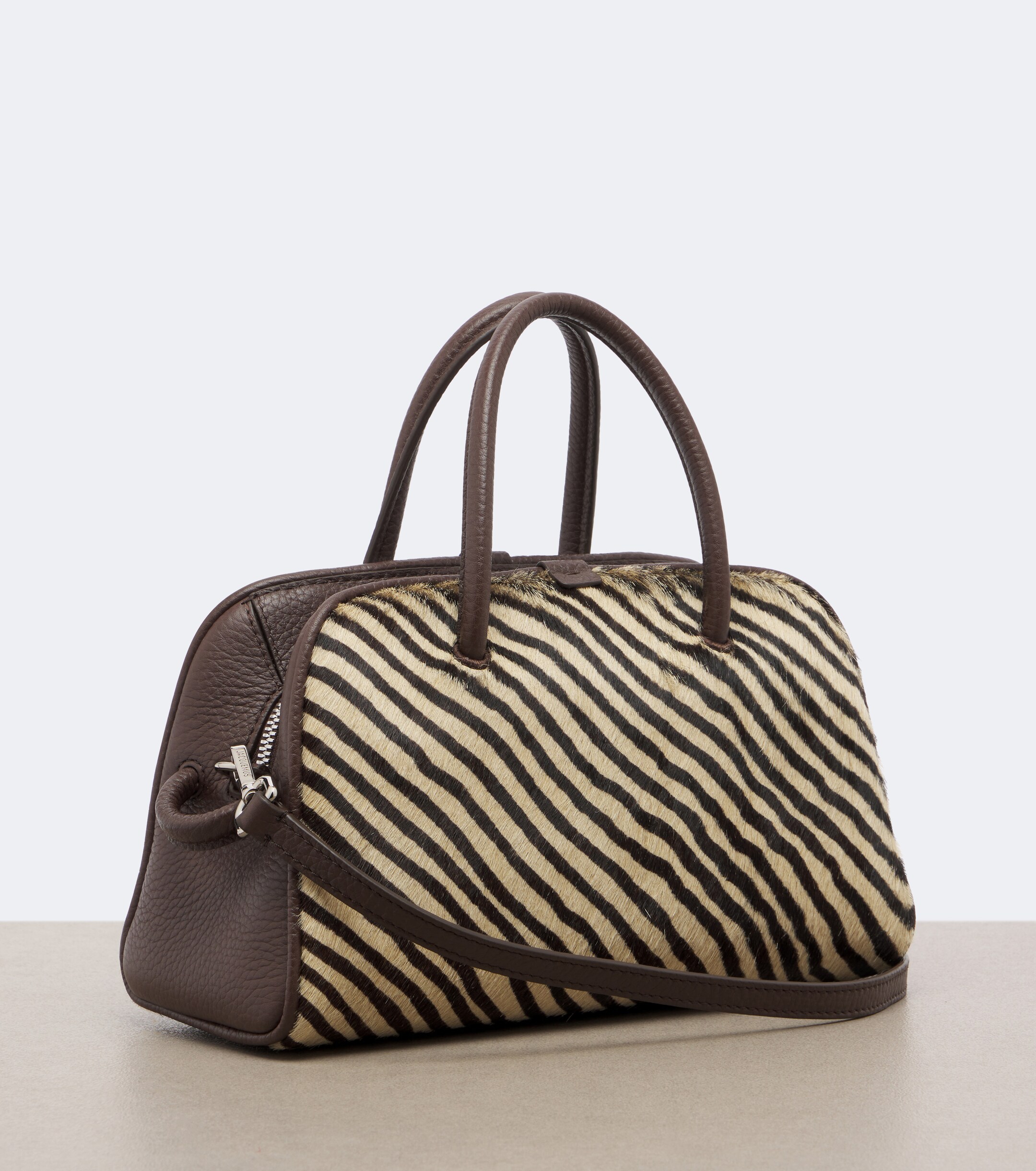 Jacquemus Jacquemus Turismo Small calf hair bowling bag