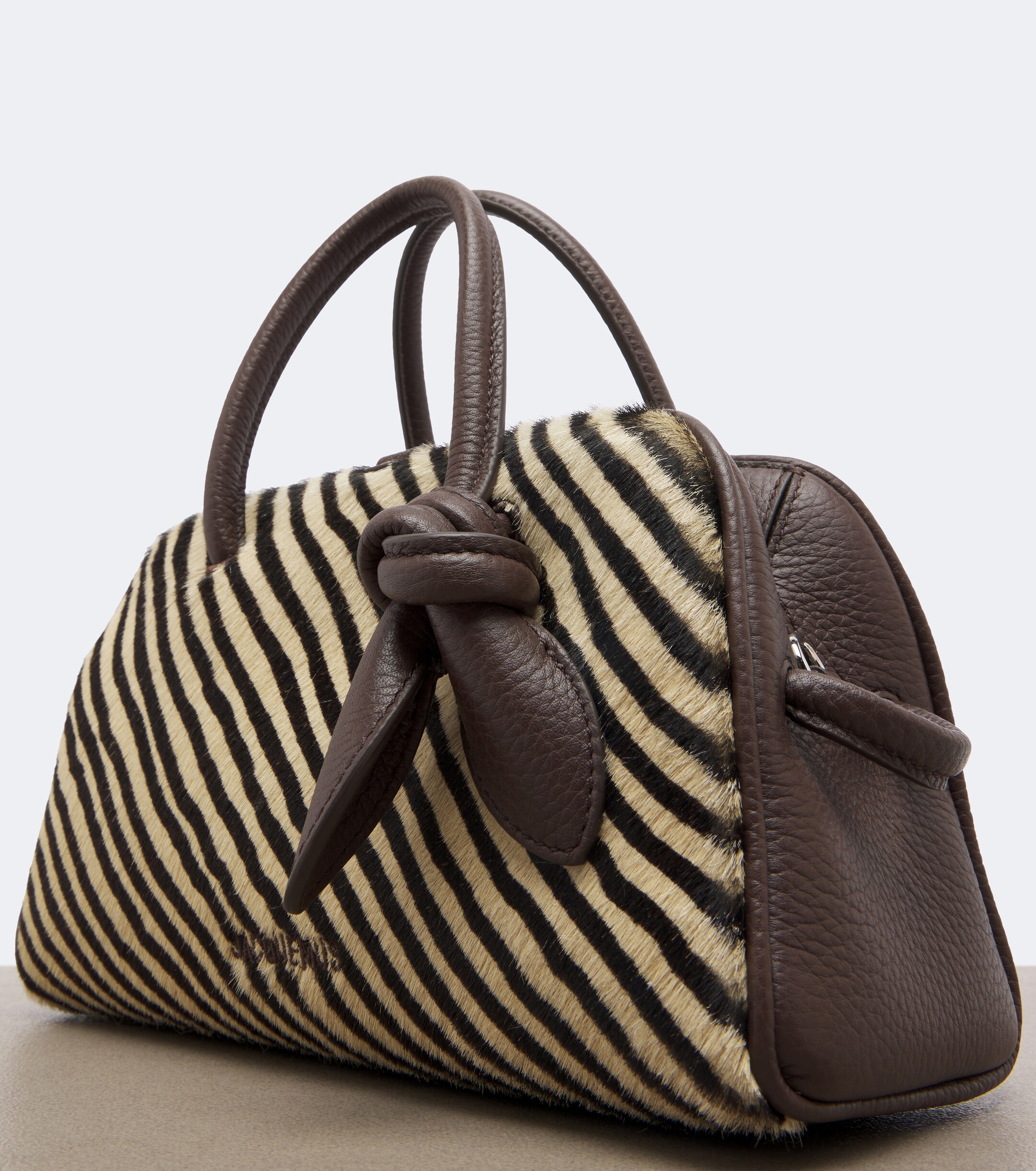 Jacquemus Jacquemus Turismo Small calf hair bowling bag