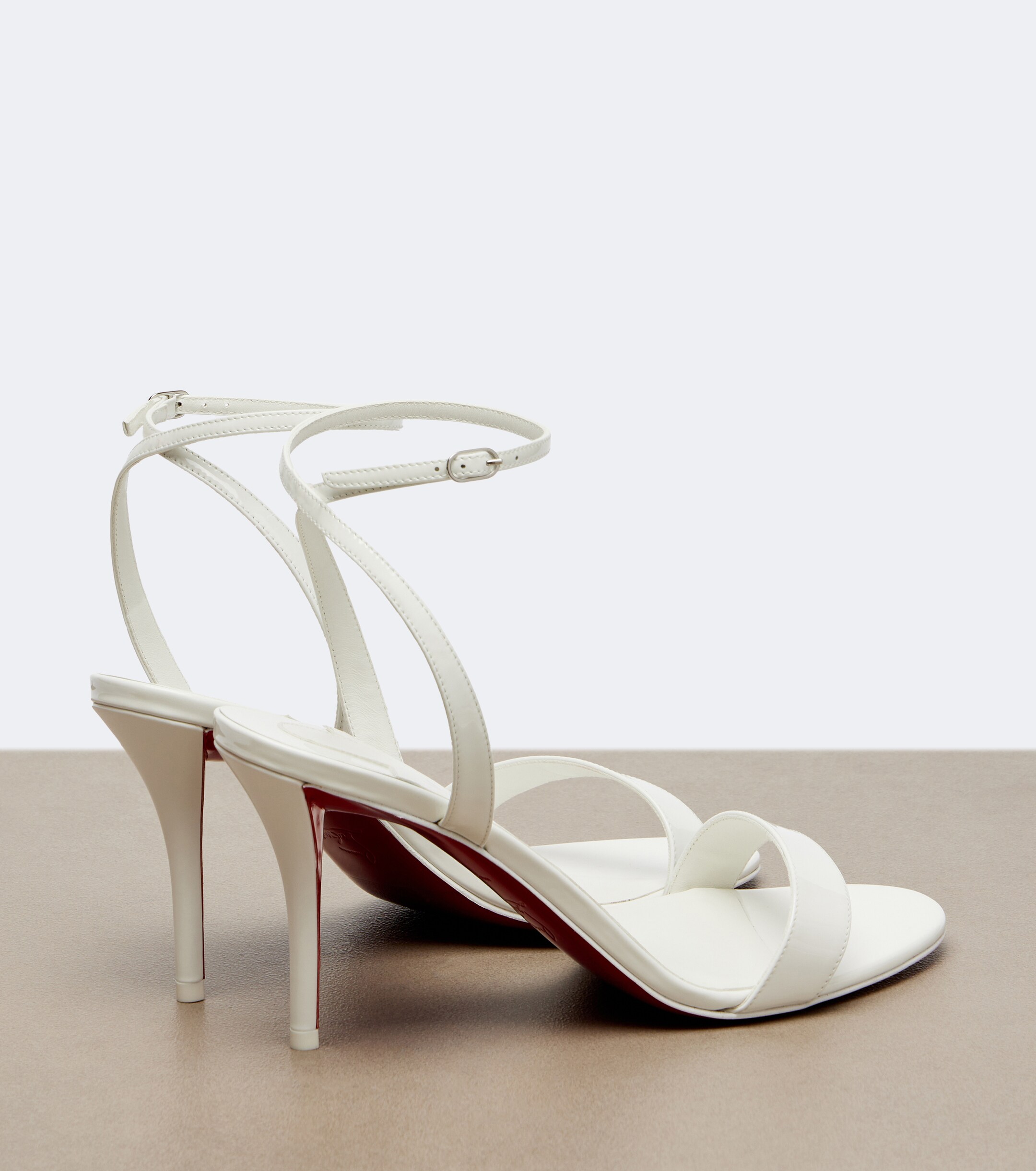 CHRISTIAN LOUBOUTIN Christian Louboutin Miss Z leather slingback sandals