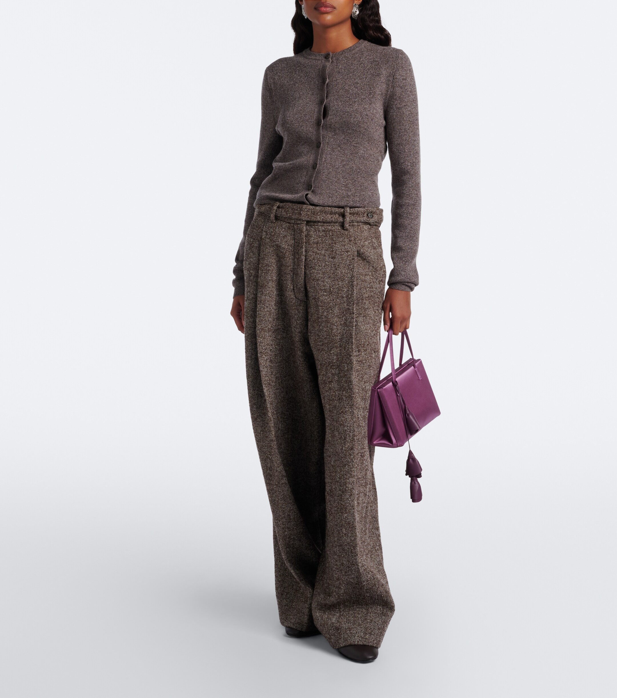 Magda Butrym Magda Butrym Barbara satin top-handle bag