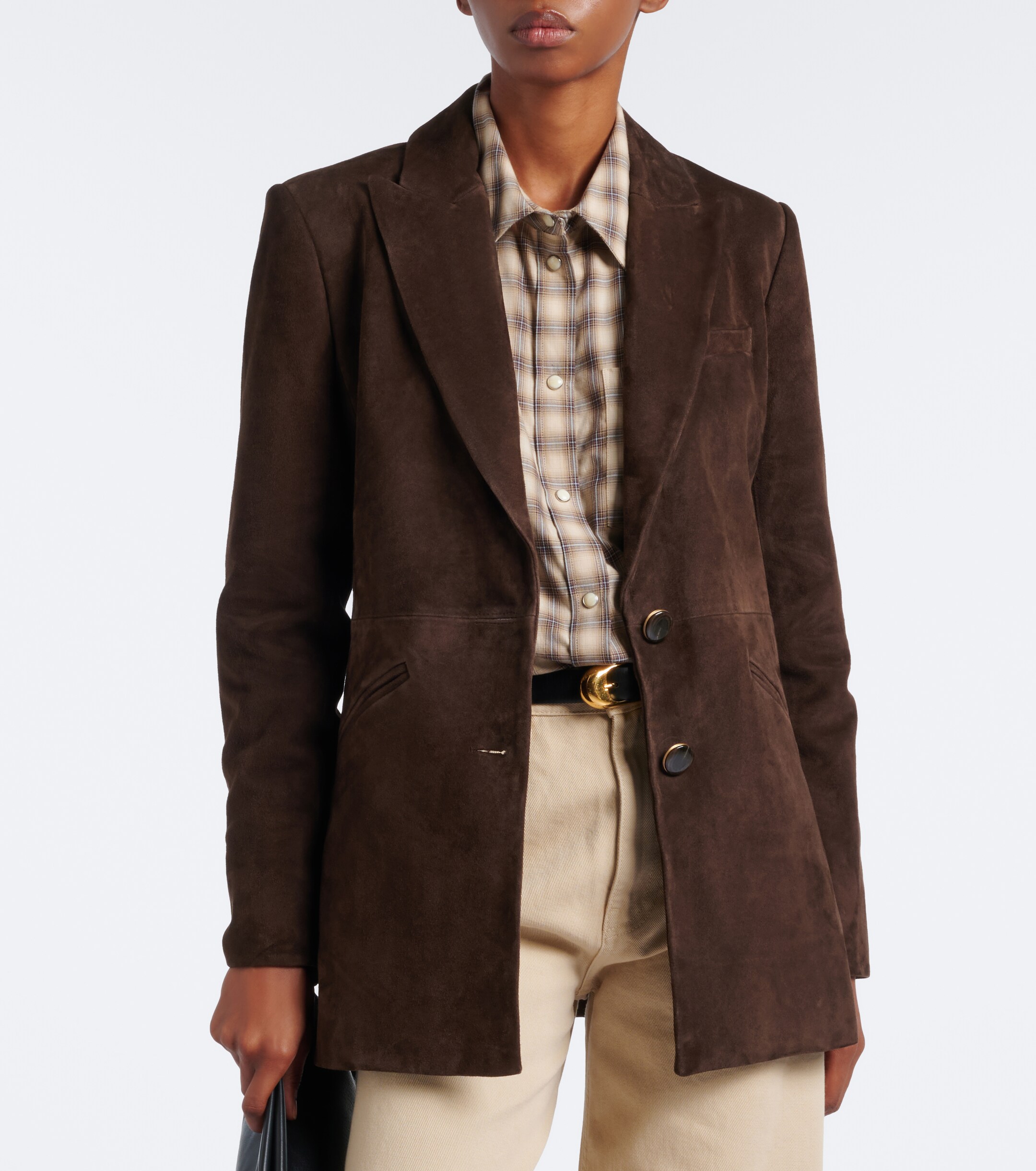 Veronica Beard Veronica Beard Maci suede blazer