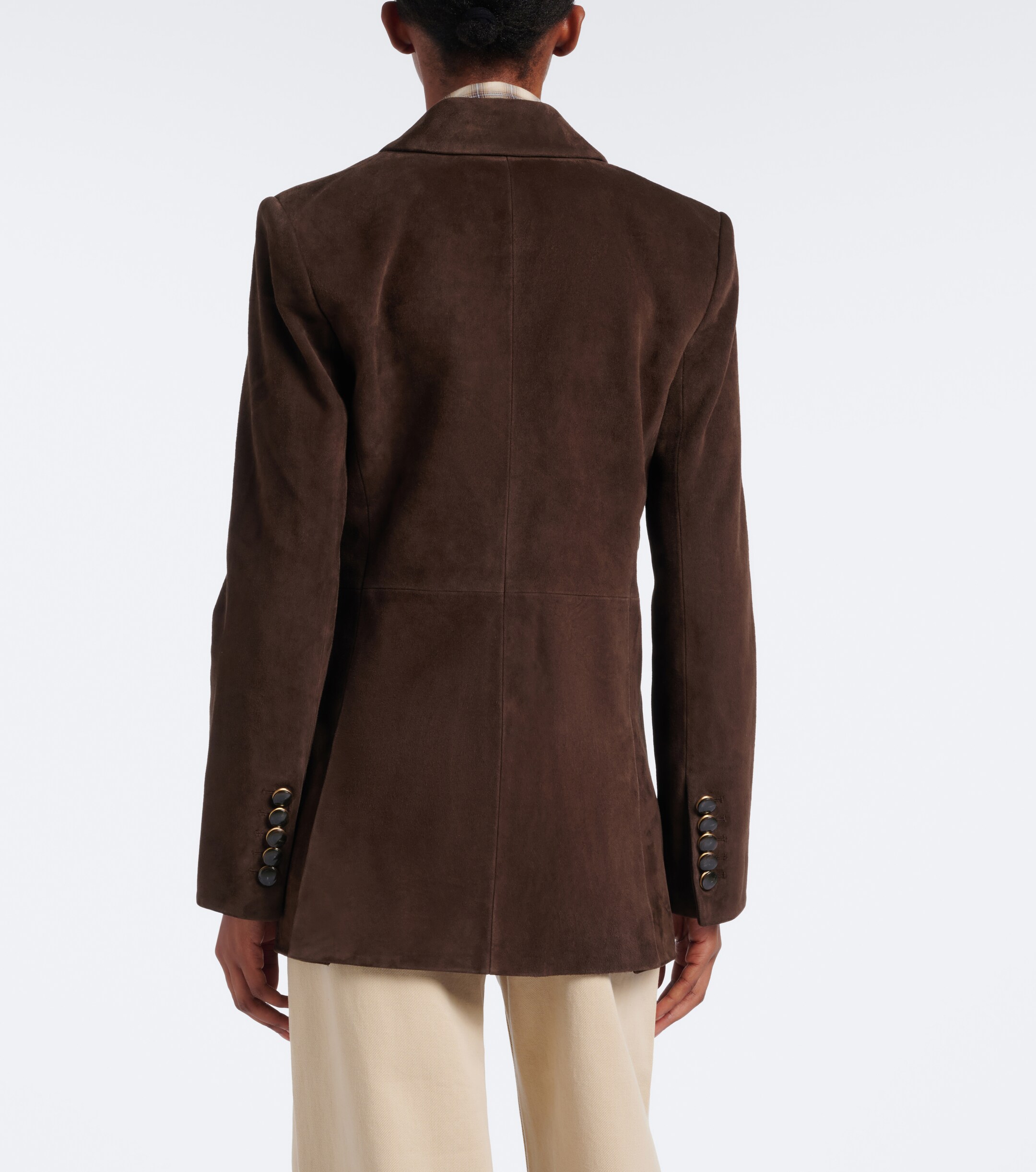 Veronica Beard Veronica Beard Maci suede blazer