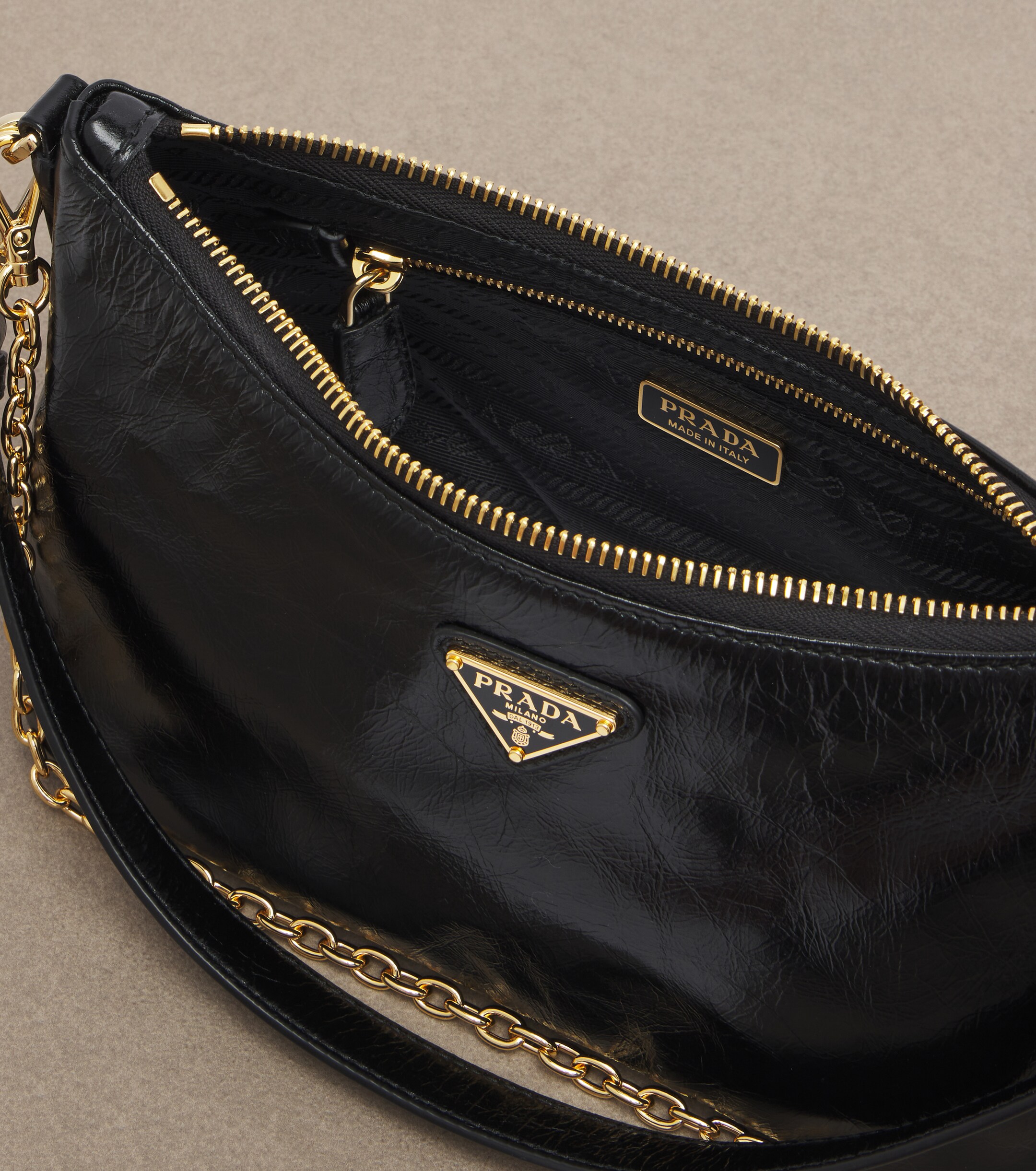 Prada Prada Mini leather shoulder bag