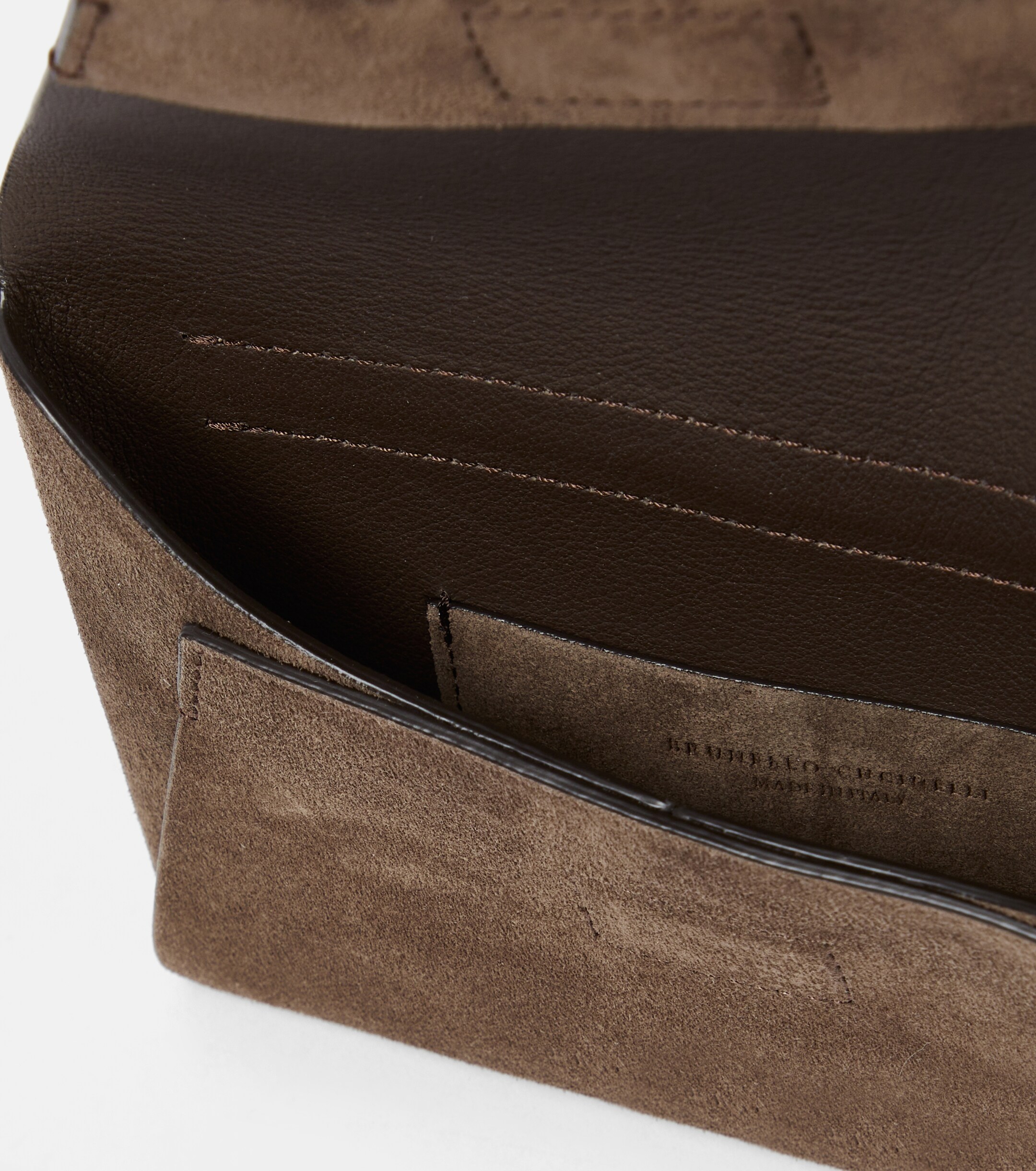 Brunello Cucinelli Suede shoulder bag