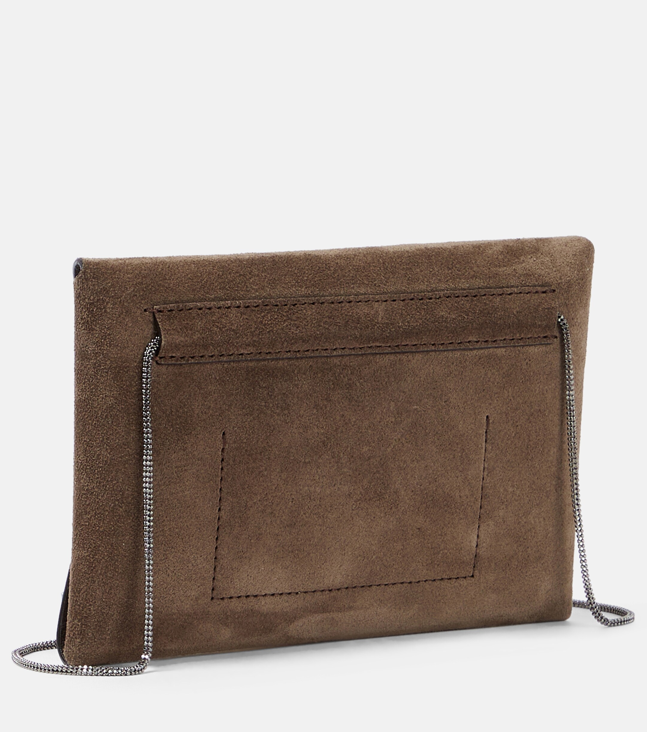 Brunello Cucinelli Suede shoulder bag