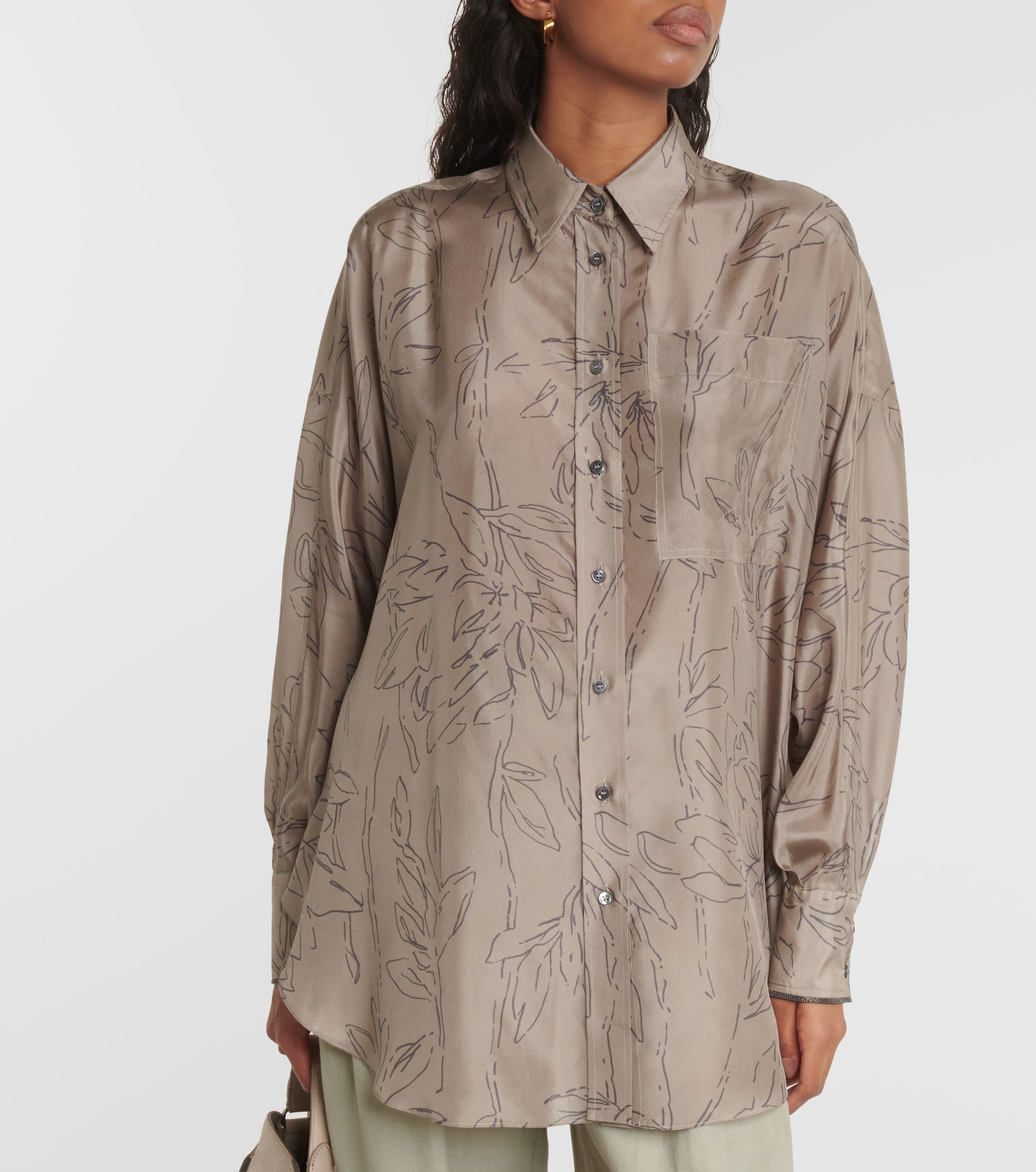 Brunello Cucinelli Brunello Cucinelli Silk shirt