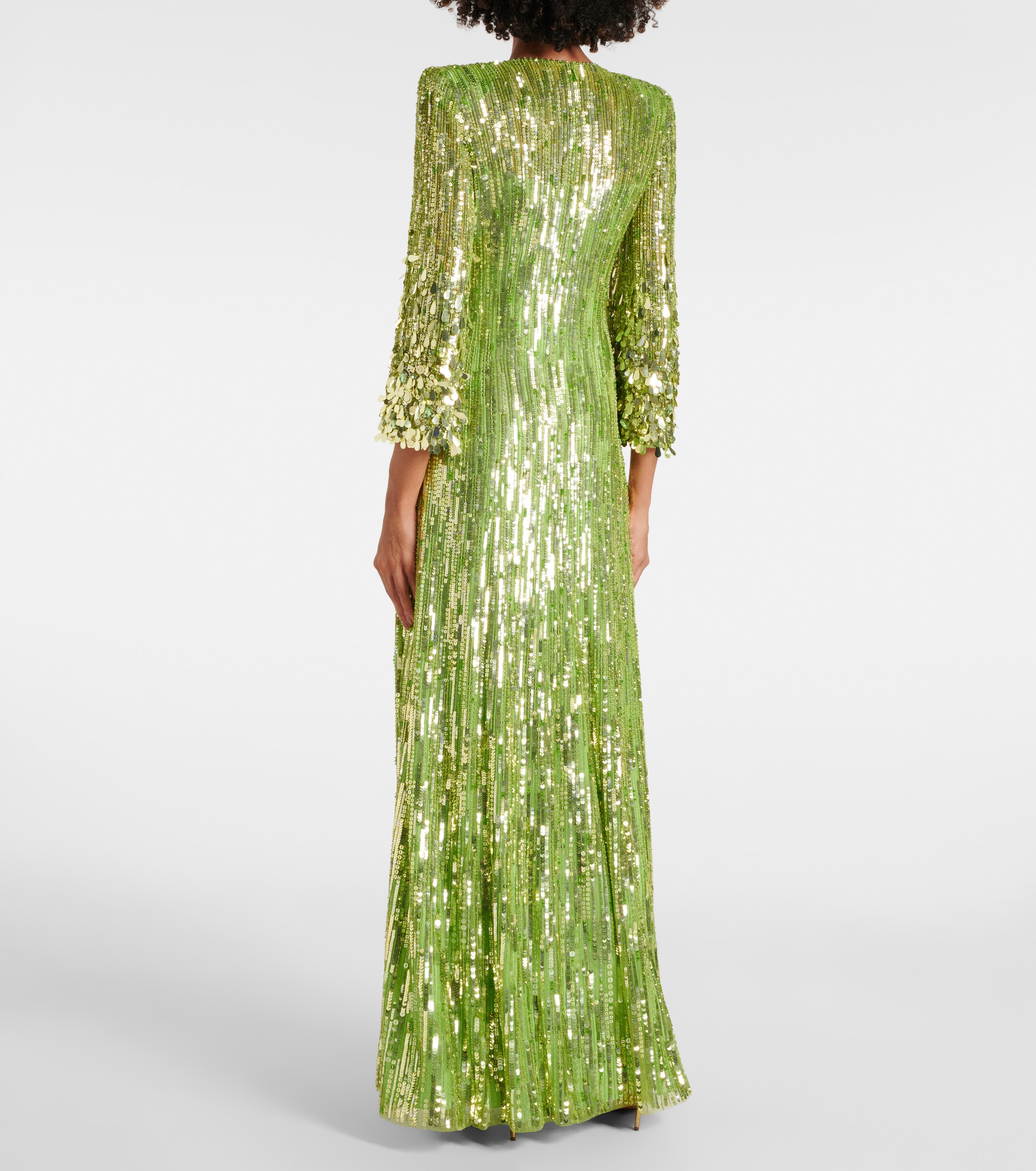 Jenny Packham Nymph sequined gown thumbnail