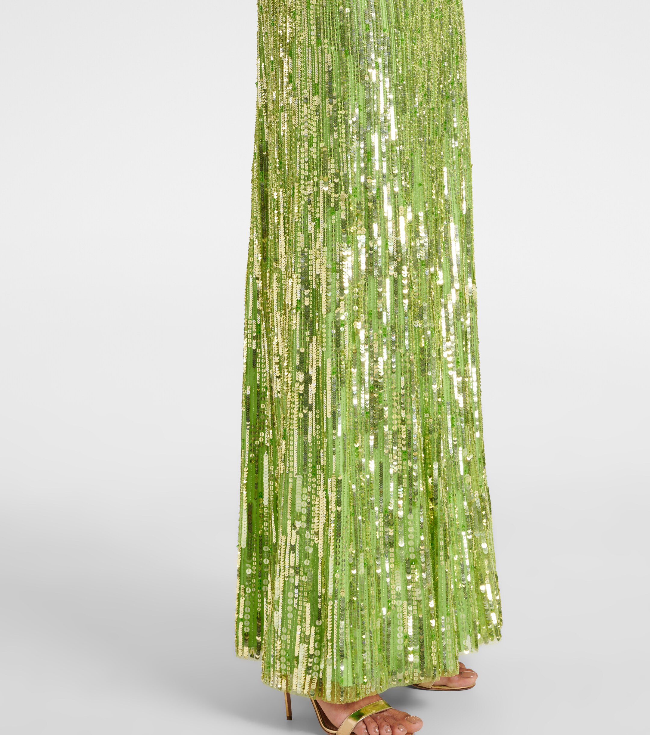 Jenny Packham Nymph sequined gown thumbnail