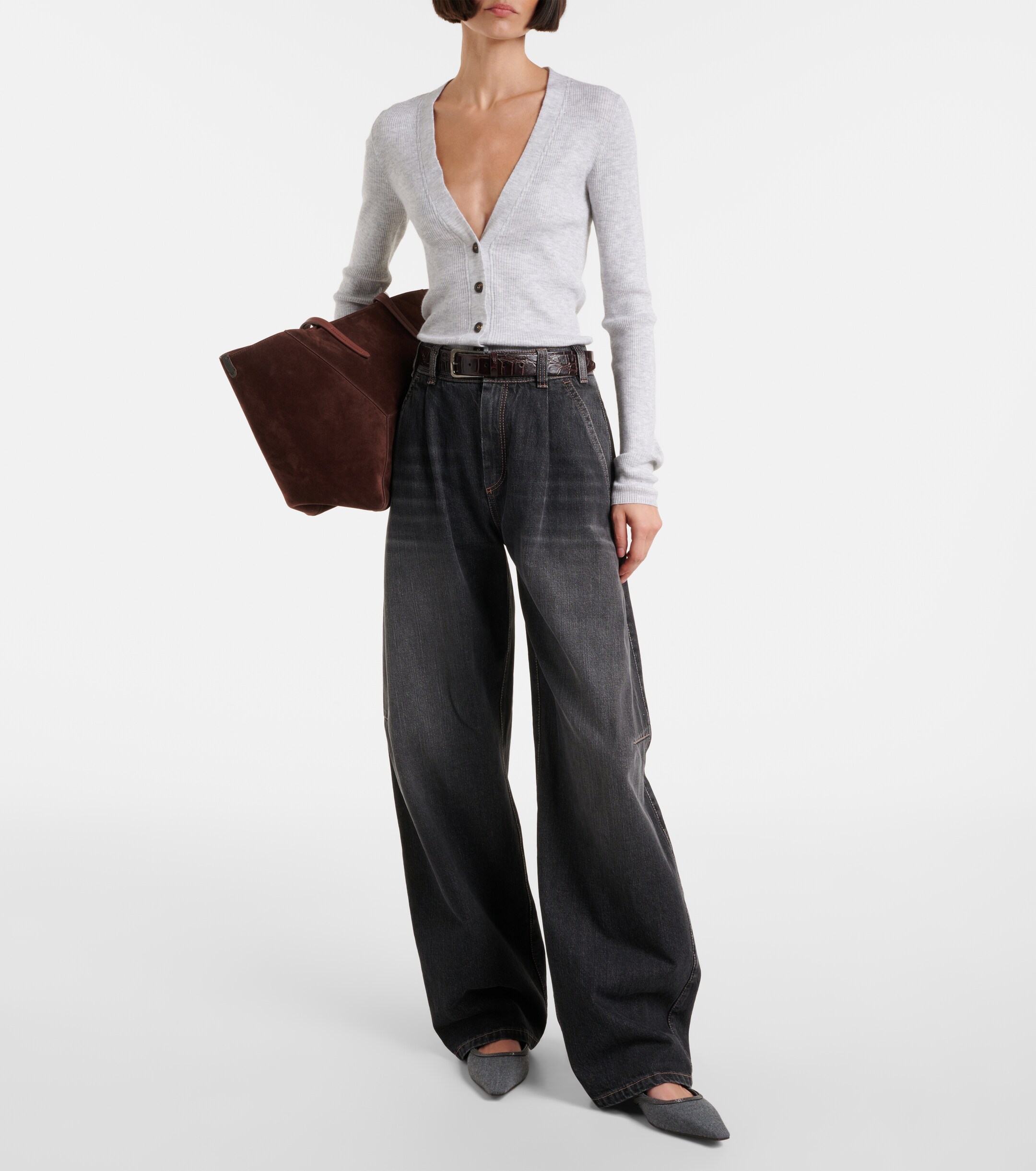 Brunello Cucinelli Monili ballet flats