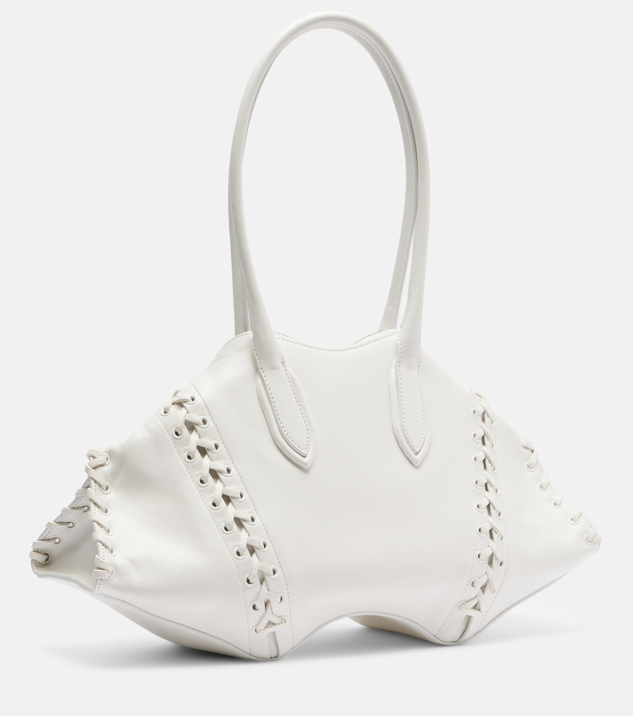 McQueen Manta Medium leather shoulder bag