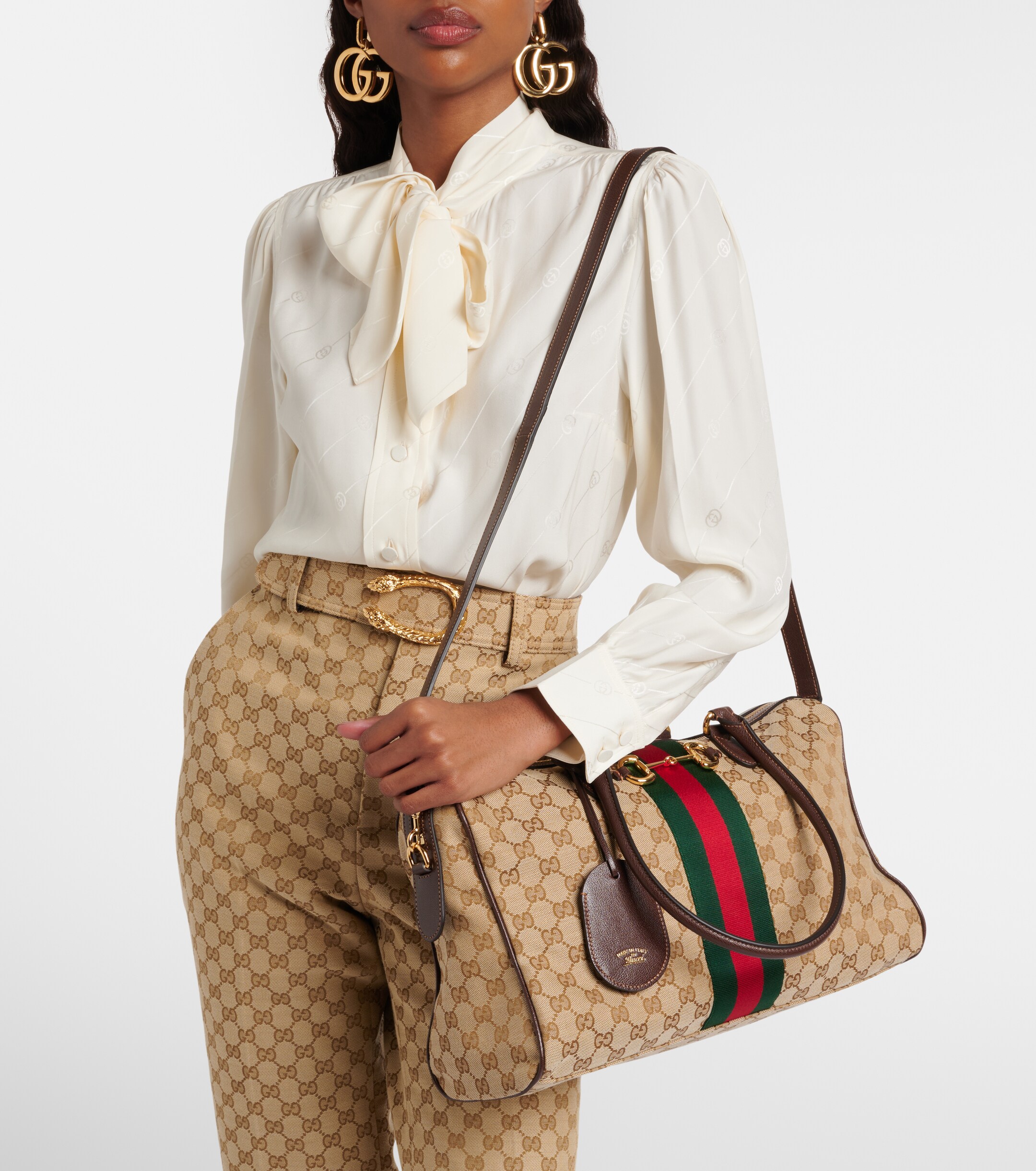 Gucci Borsetto GG Canvas Large duffel bag