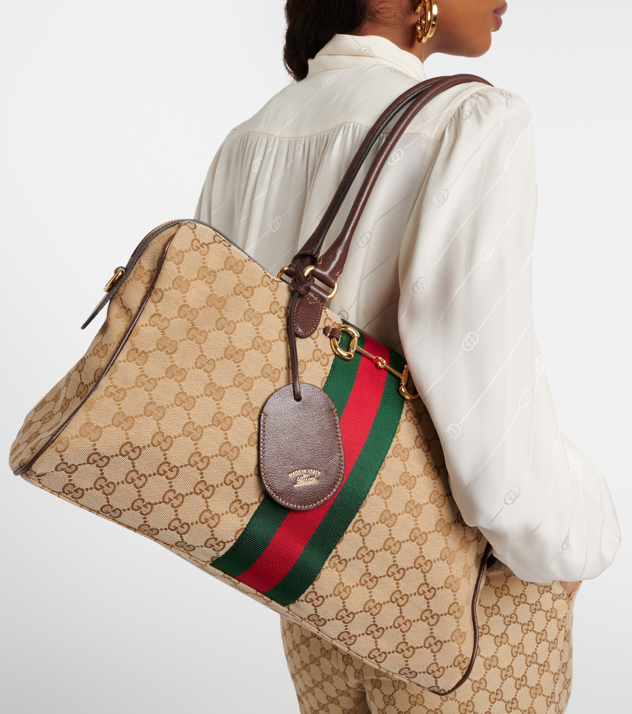 Gucci Borsetto GG Canvas Large duffel bag