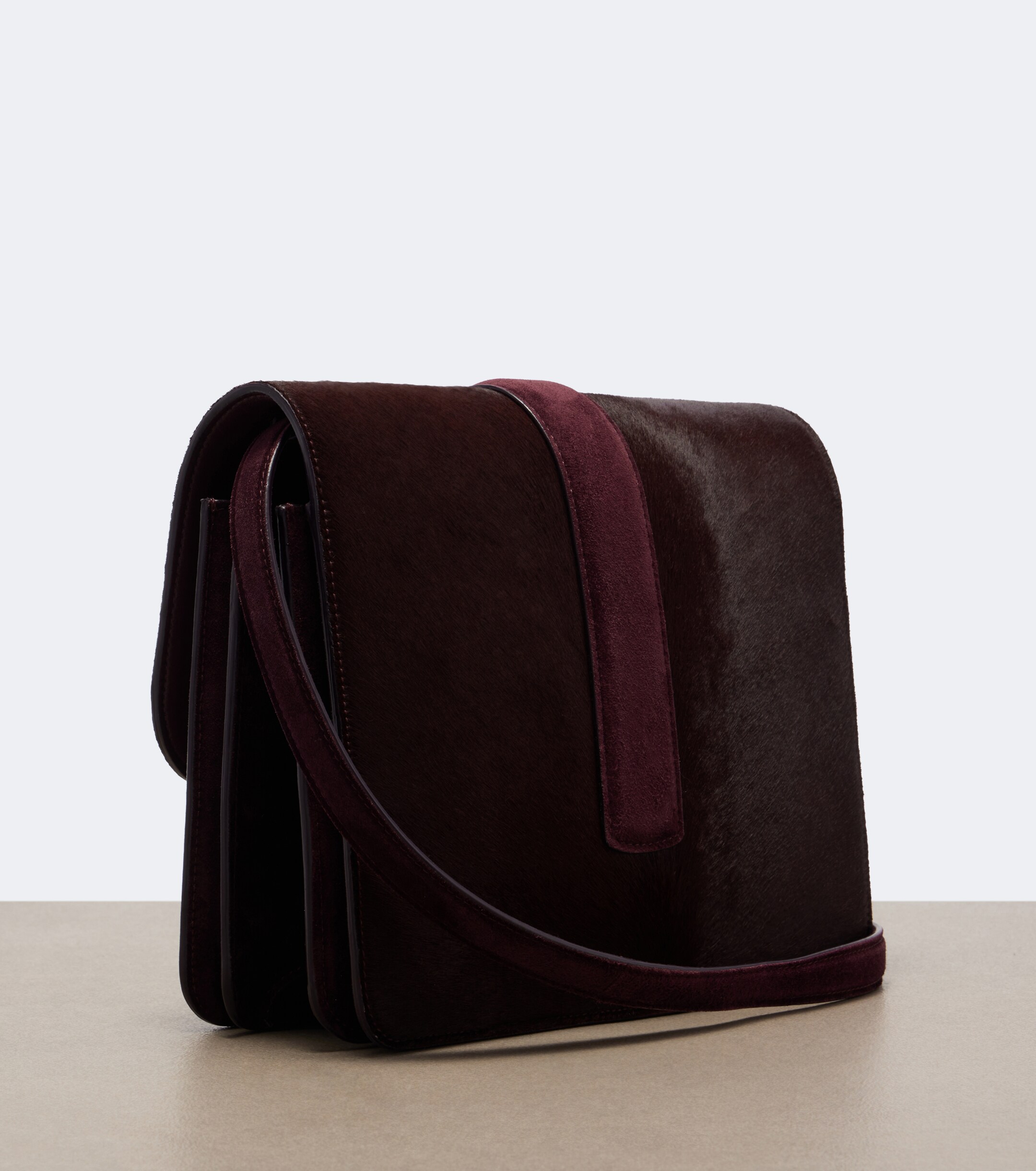 KHAITE Khaite Blake Medium calf hair crossbody bag
