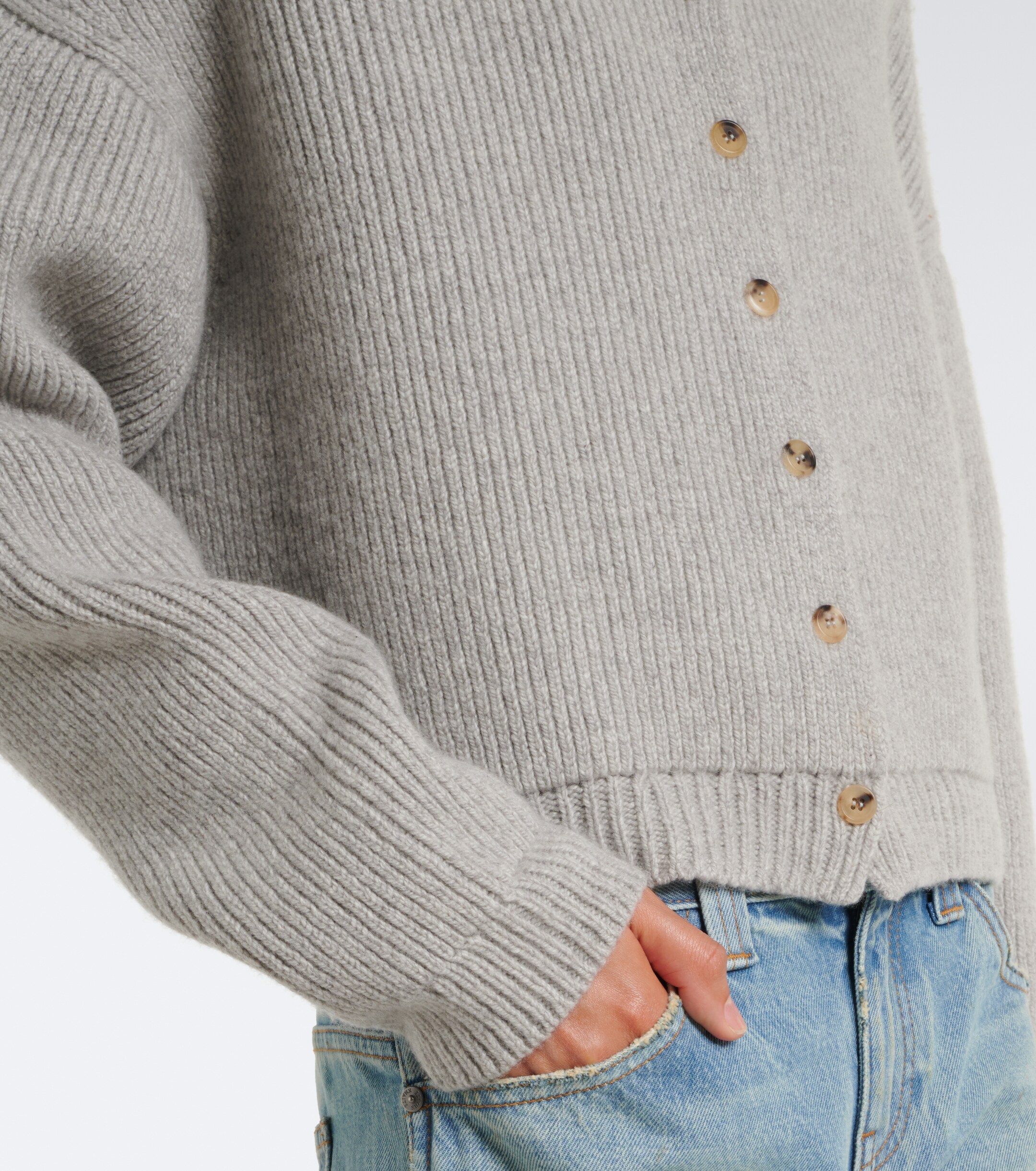 KHAITE Khaite Marjorie cashmere cardigan
