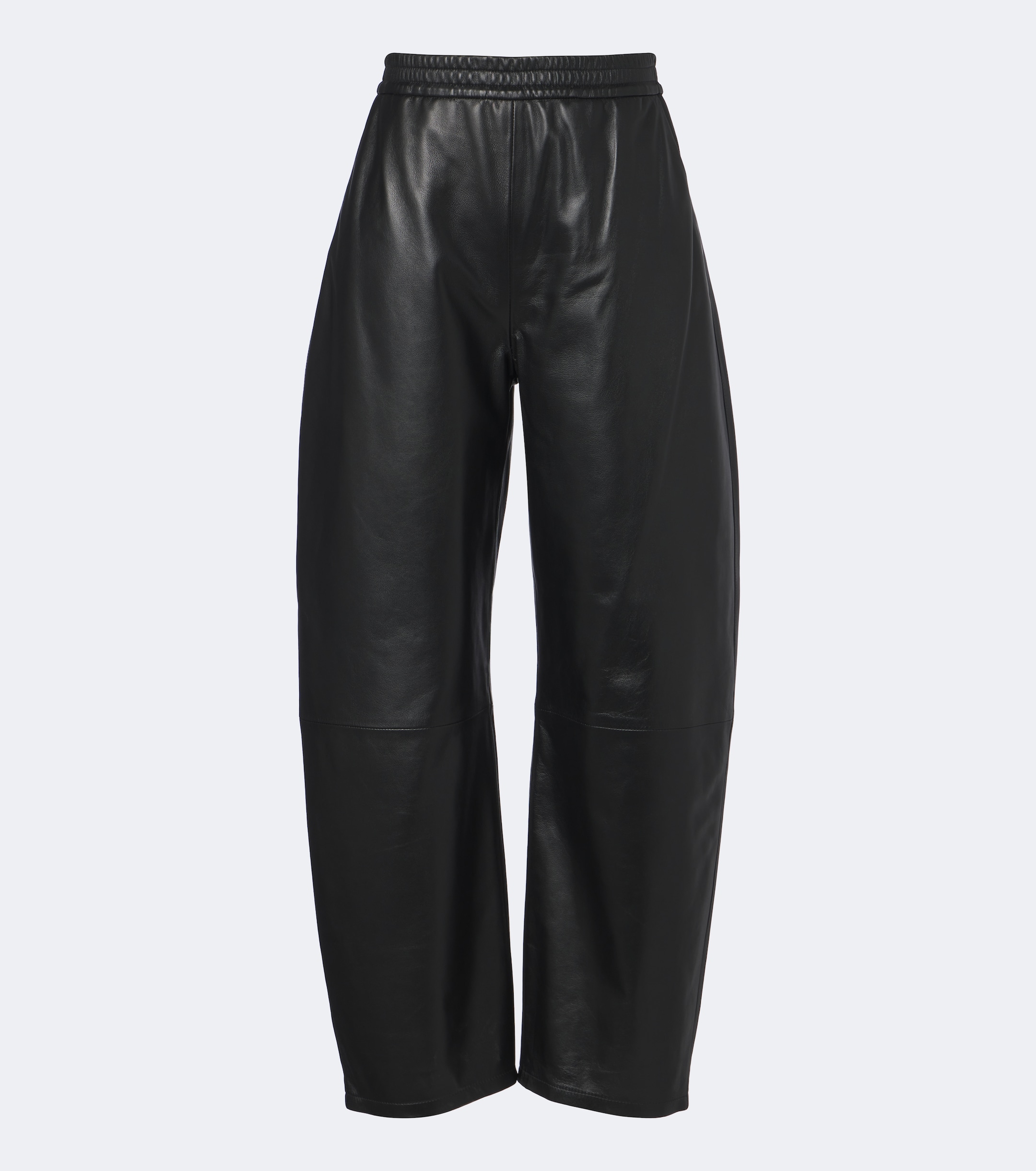 ARMA Arma Noa leather barrel-leg pants