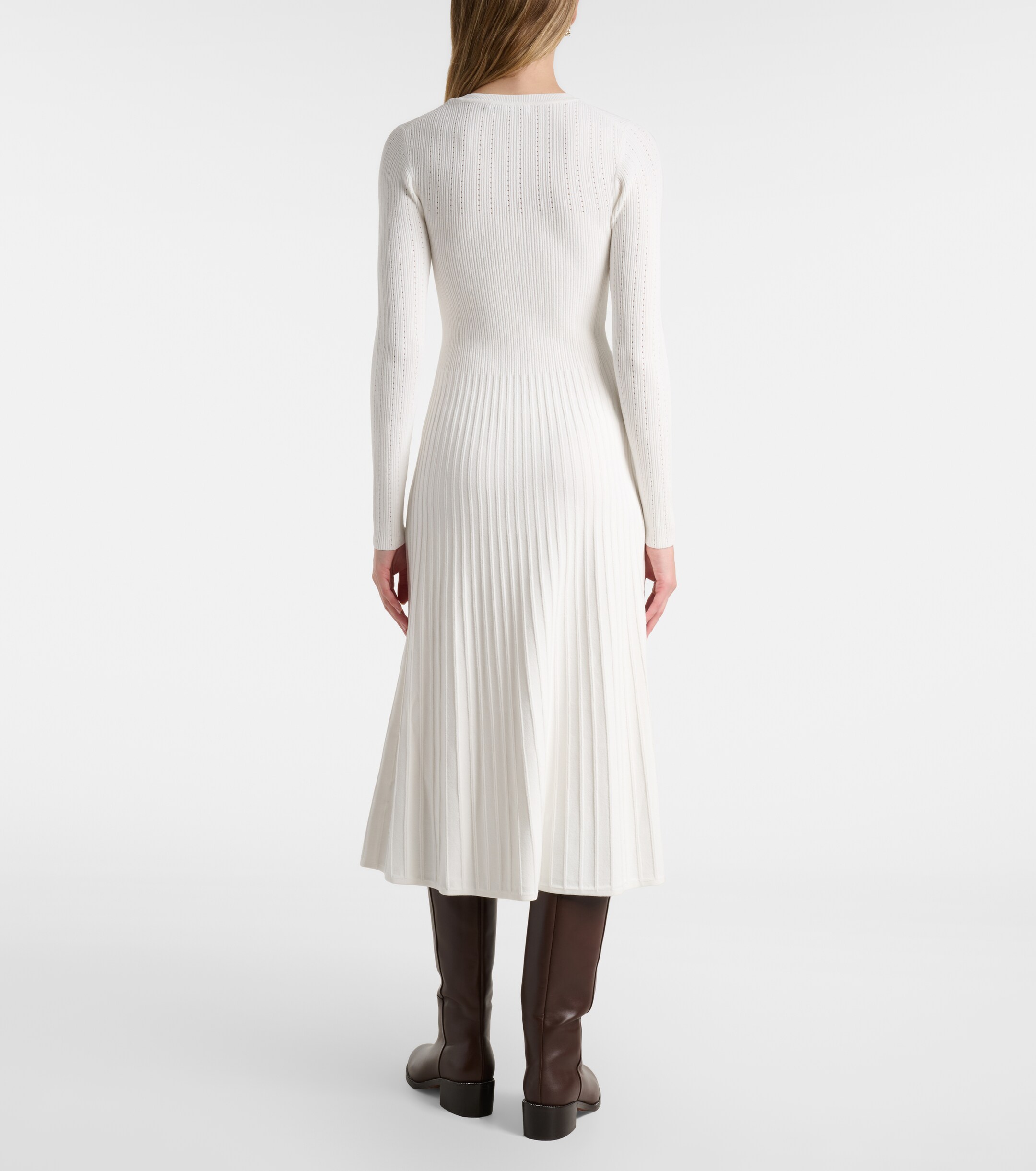 anna knit dress veronica beard - Nami ribbed-knit sweater kanwal-malik