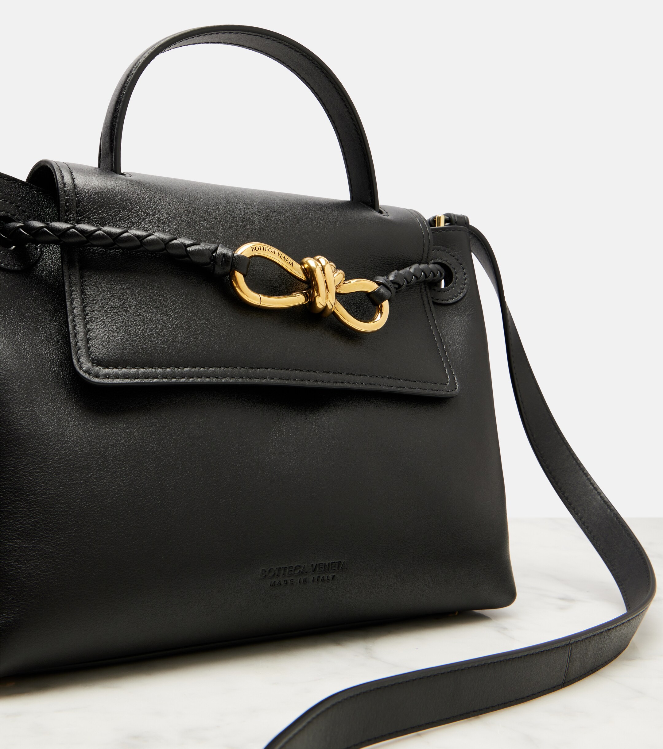 Bottega Veneta Ciao Ciao Knot Small leather top-handle bag