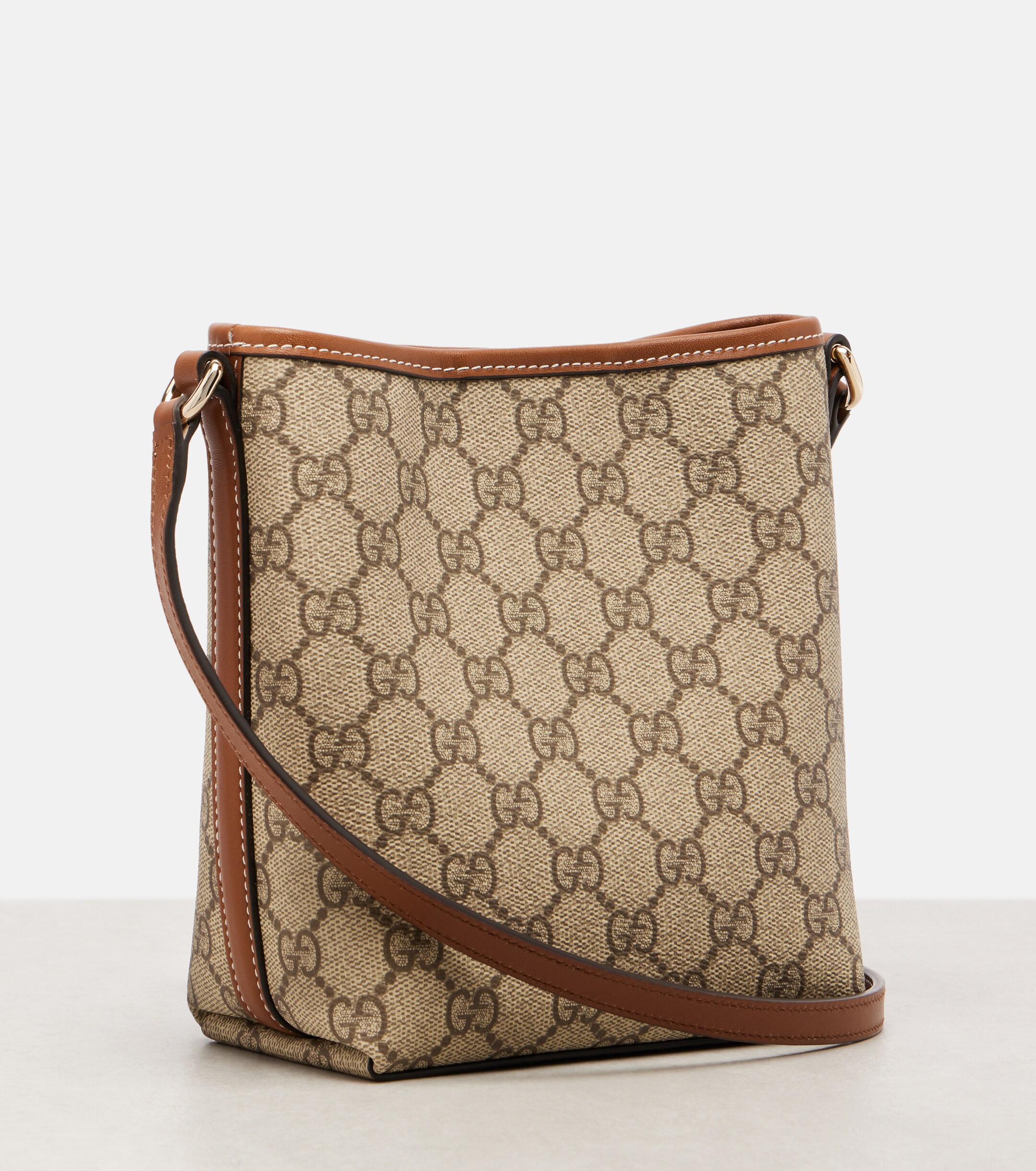 Gucci GG Emblem Small bucket bag