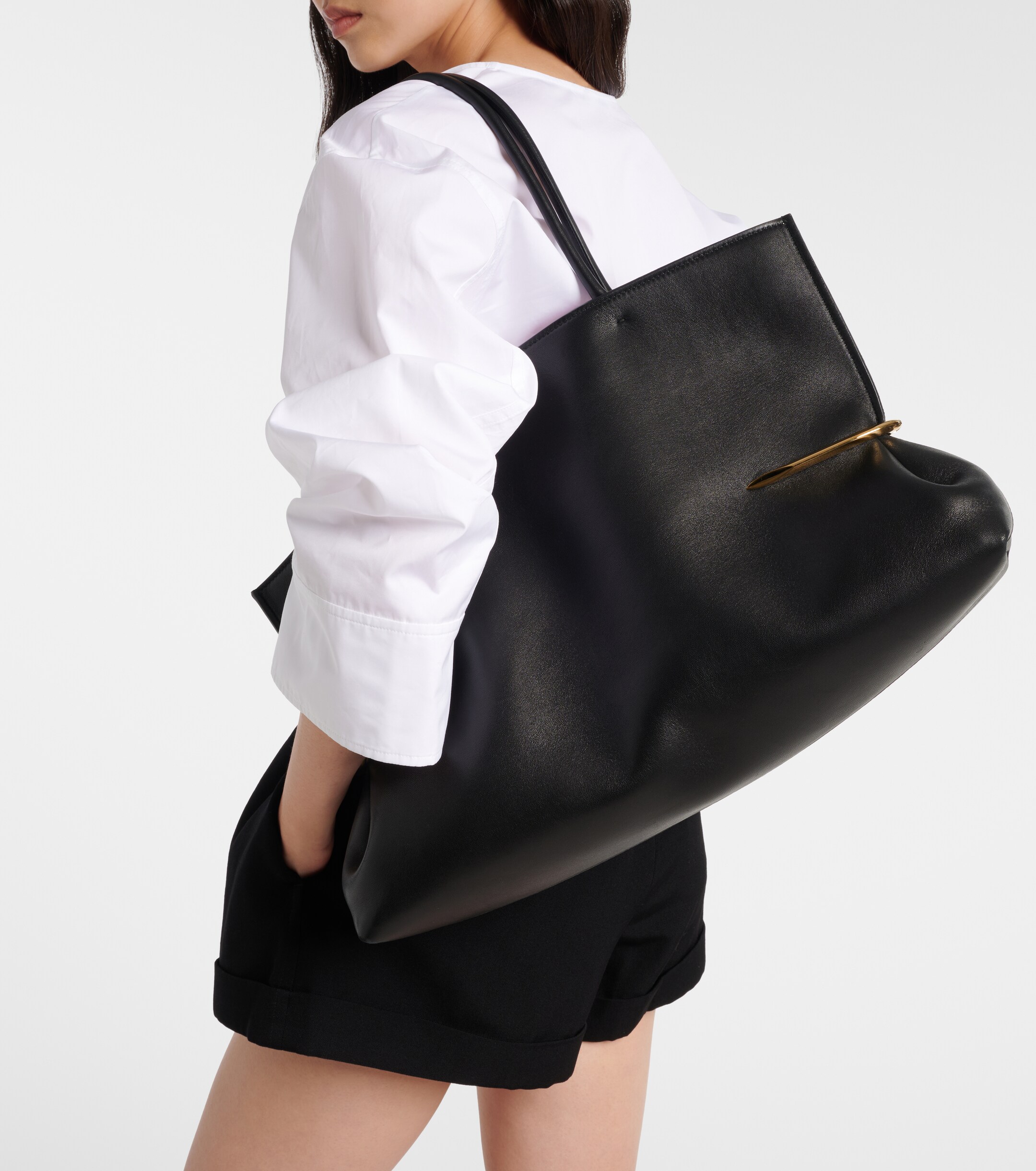 Givenchy Pinch Squeezed Horizontal leather tote bag