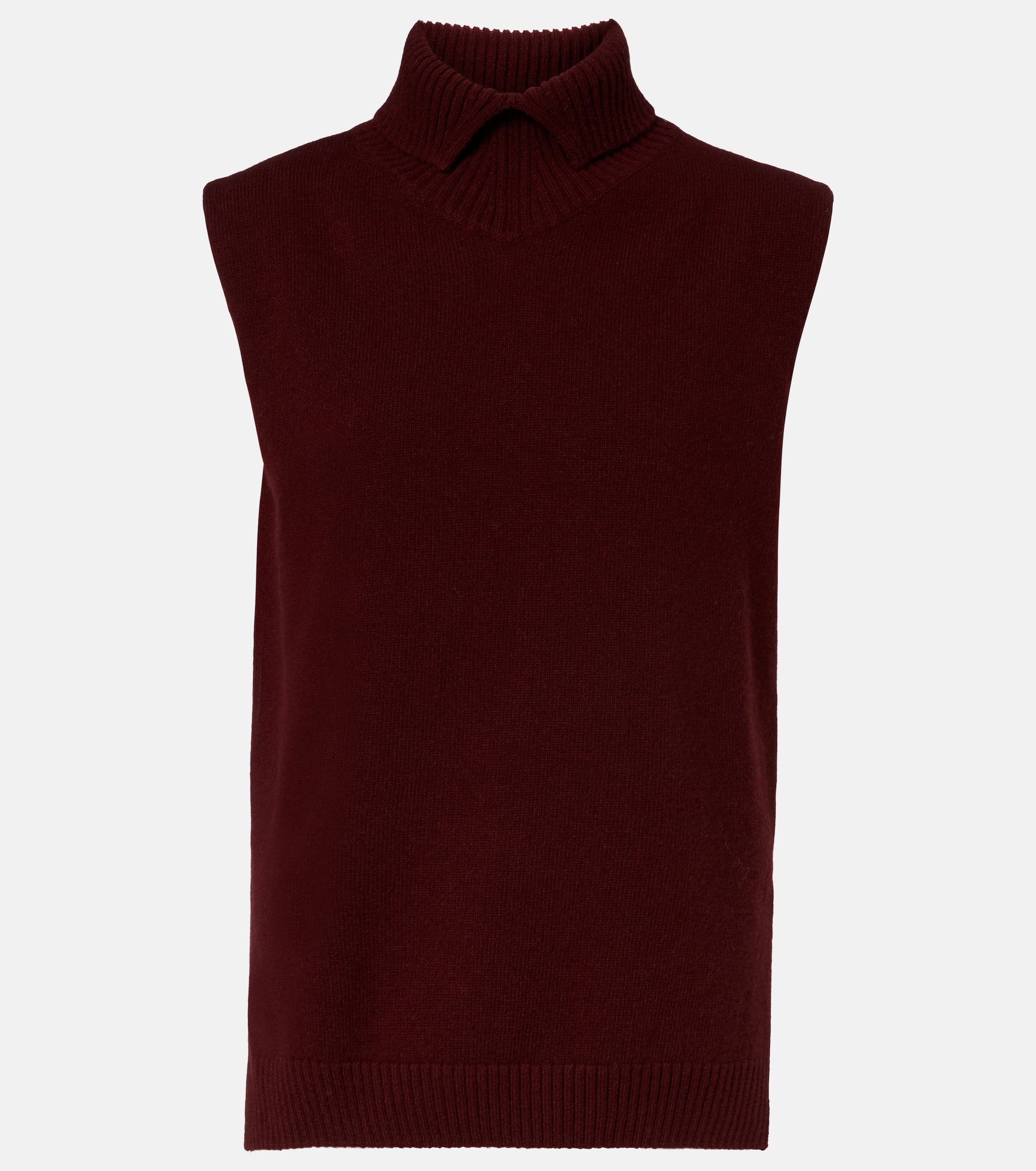 Jil Sander Jil Sander Wool turtleneck sweater vest