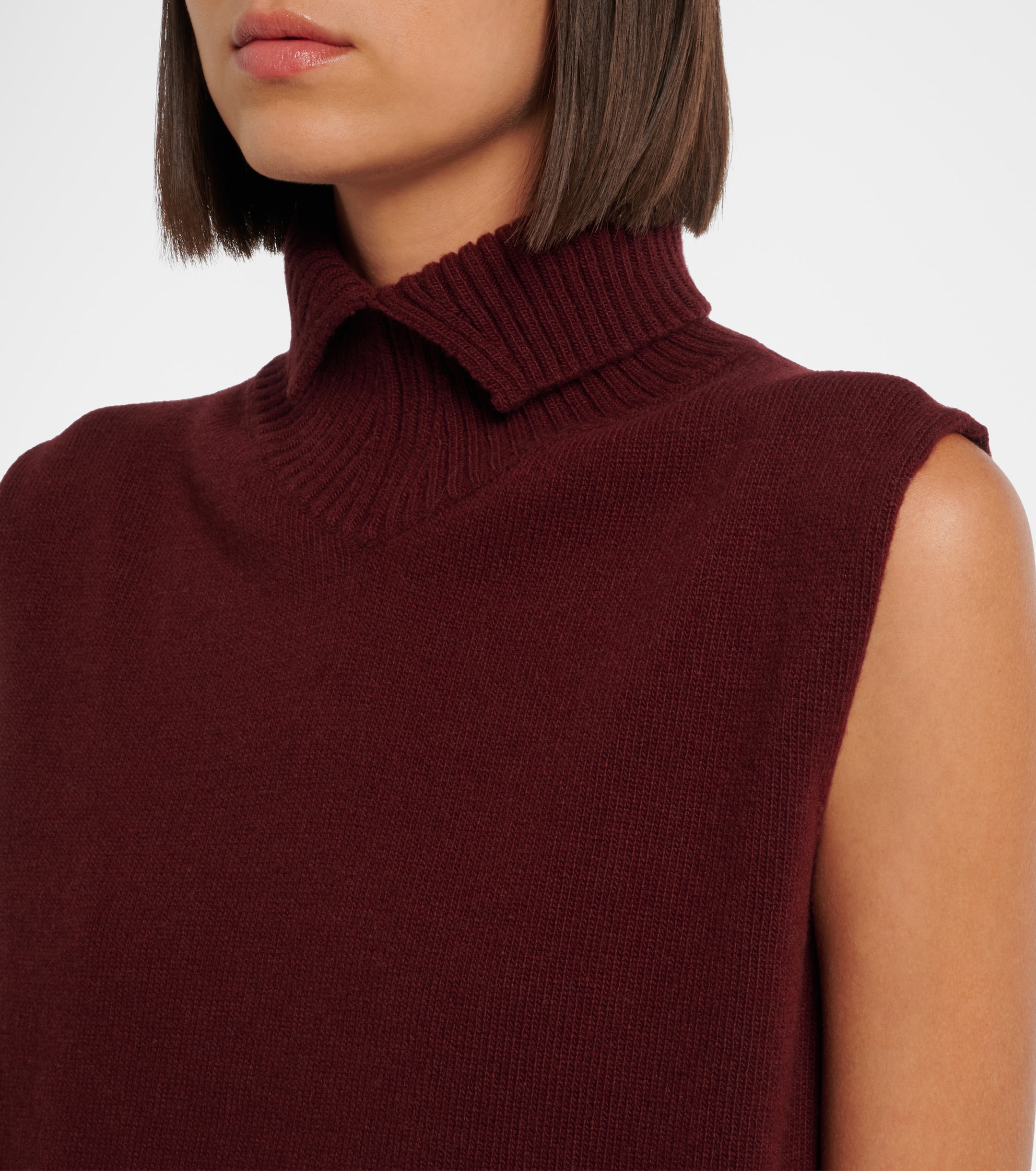 Jil Sander Jil Sander Wool turtleneck sweater vest