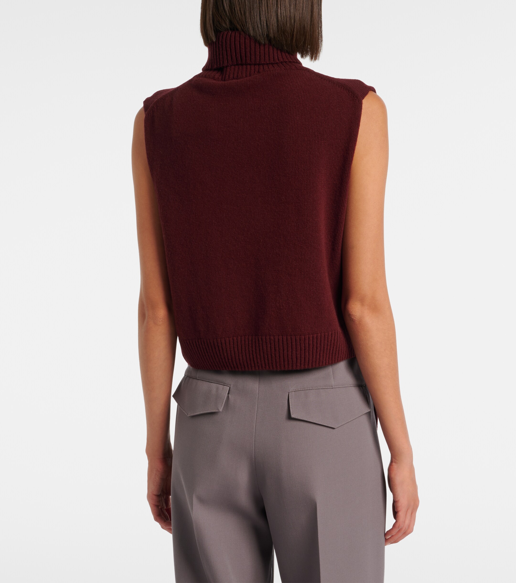 Jil Sander Jil Sander Wool turtleneck sweater vest