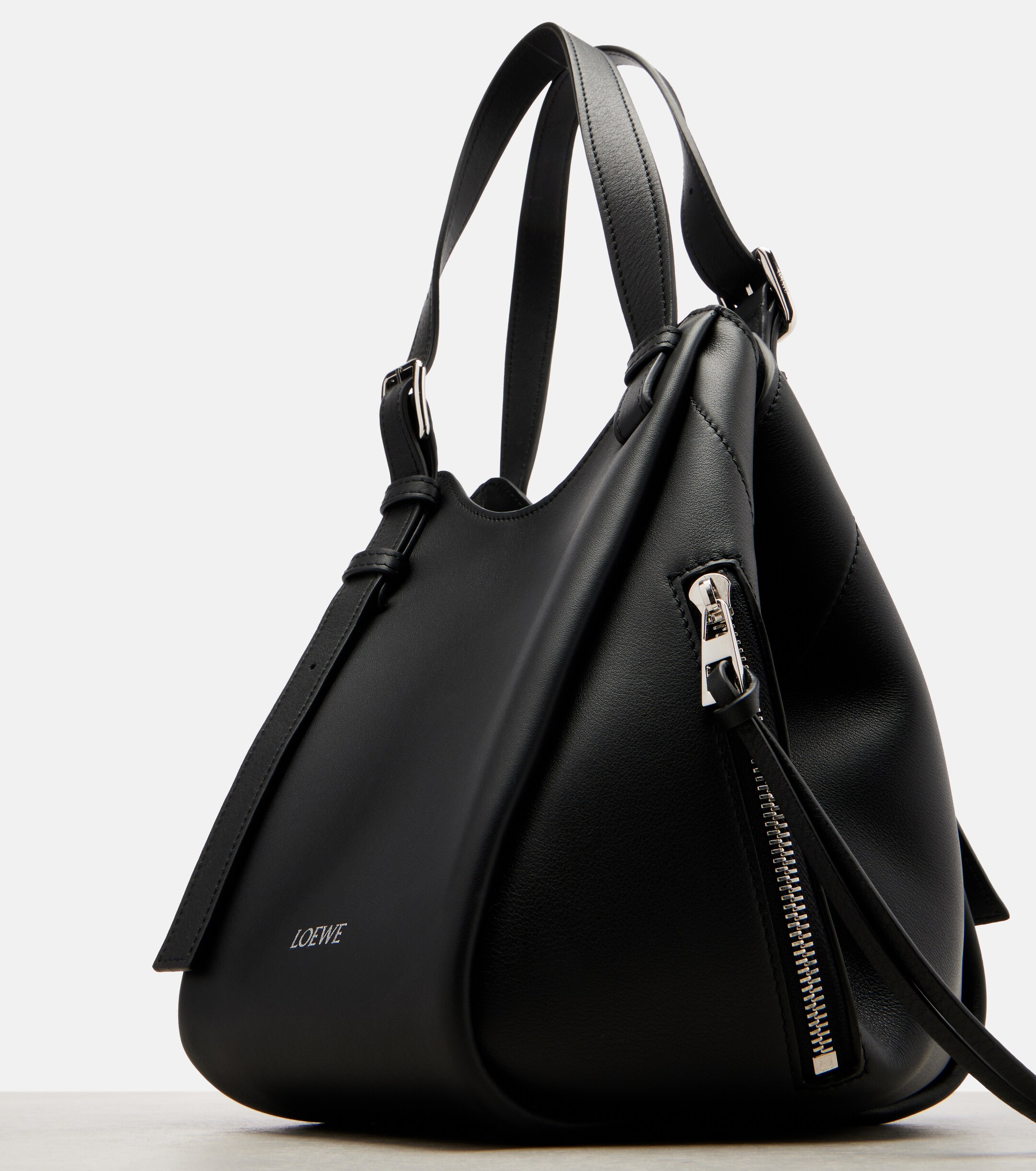 Loewe Hammock Flip Medium leather tote bag