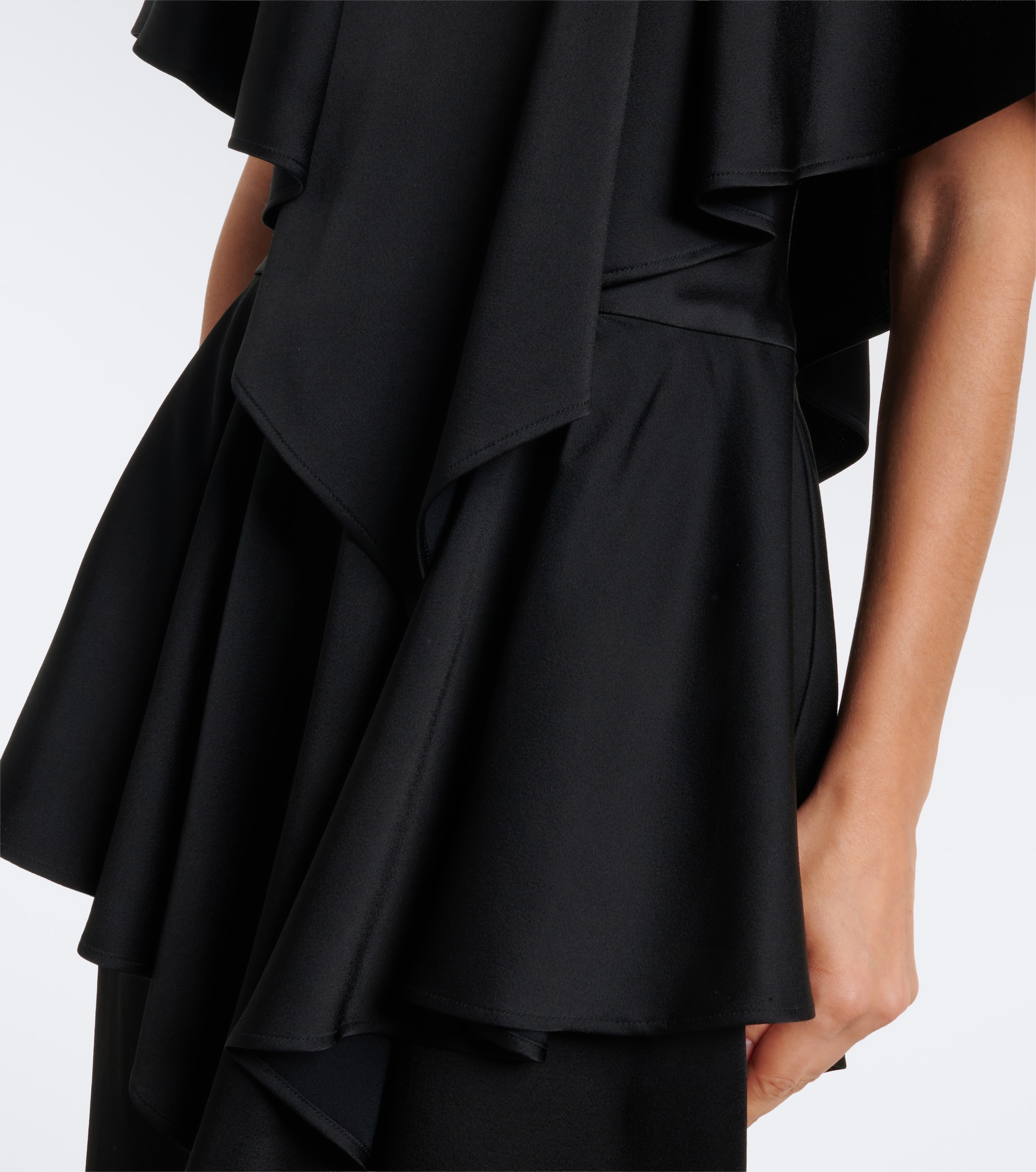 Stella McCartney Stella McCartney Caped satin gown