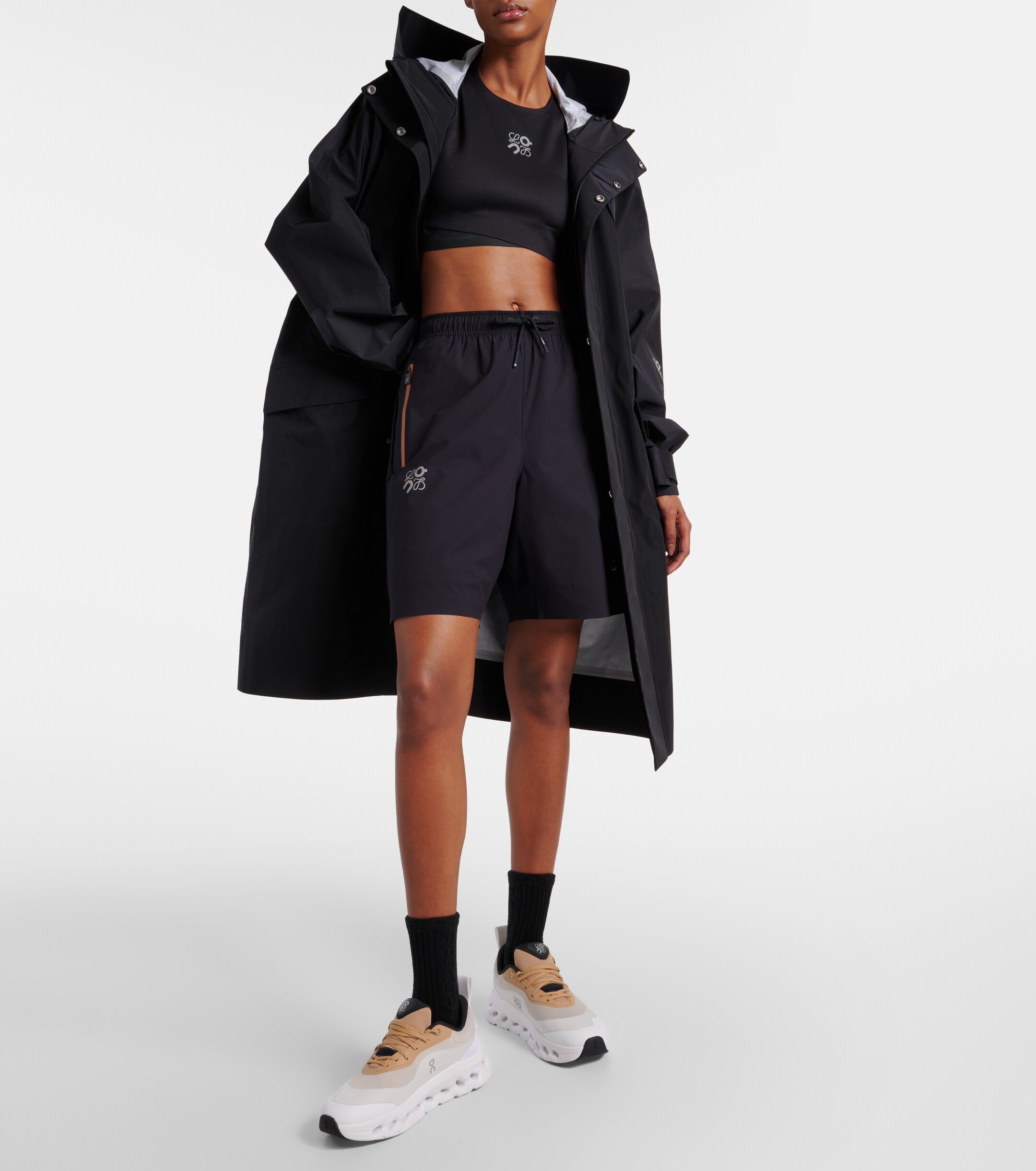 Loewe x On technical shorts