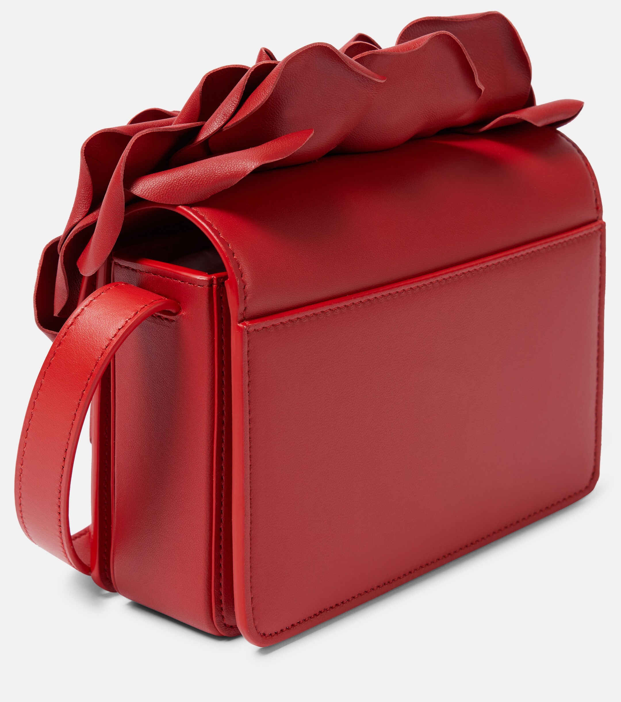 CHRISTIAN LOUBOUTIN Loubi54 appliqué leather crossbody bag
