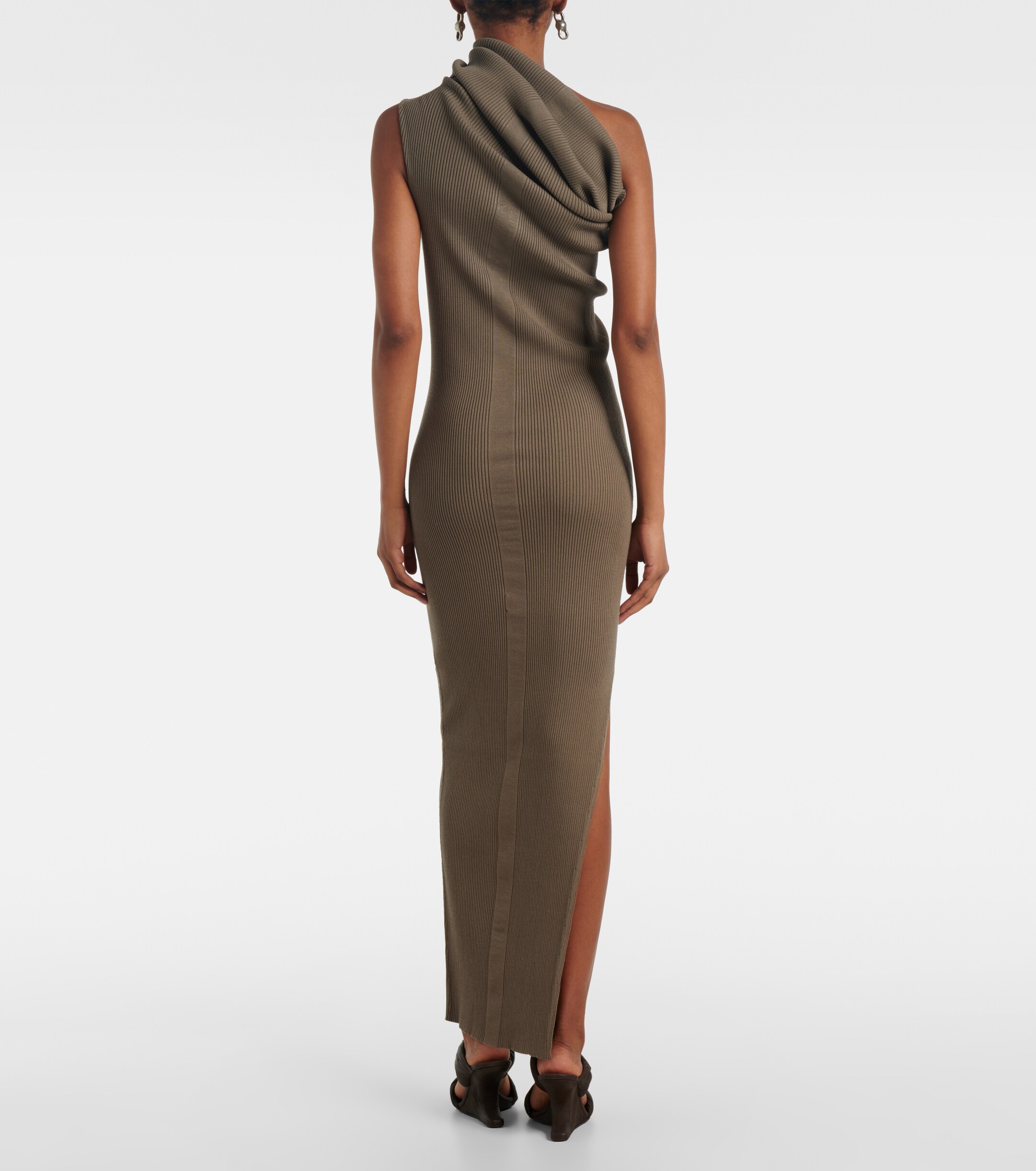 Rick Owens One-shoulder maxi dress thumbnail