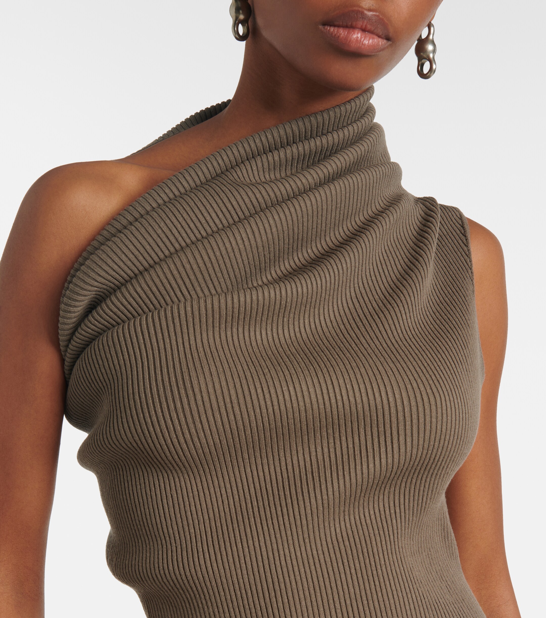 Rick Owens One-shoulder maxi dress thumbnail