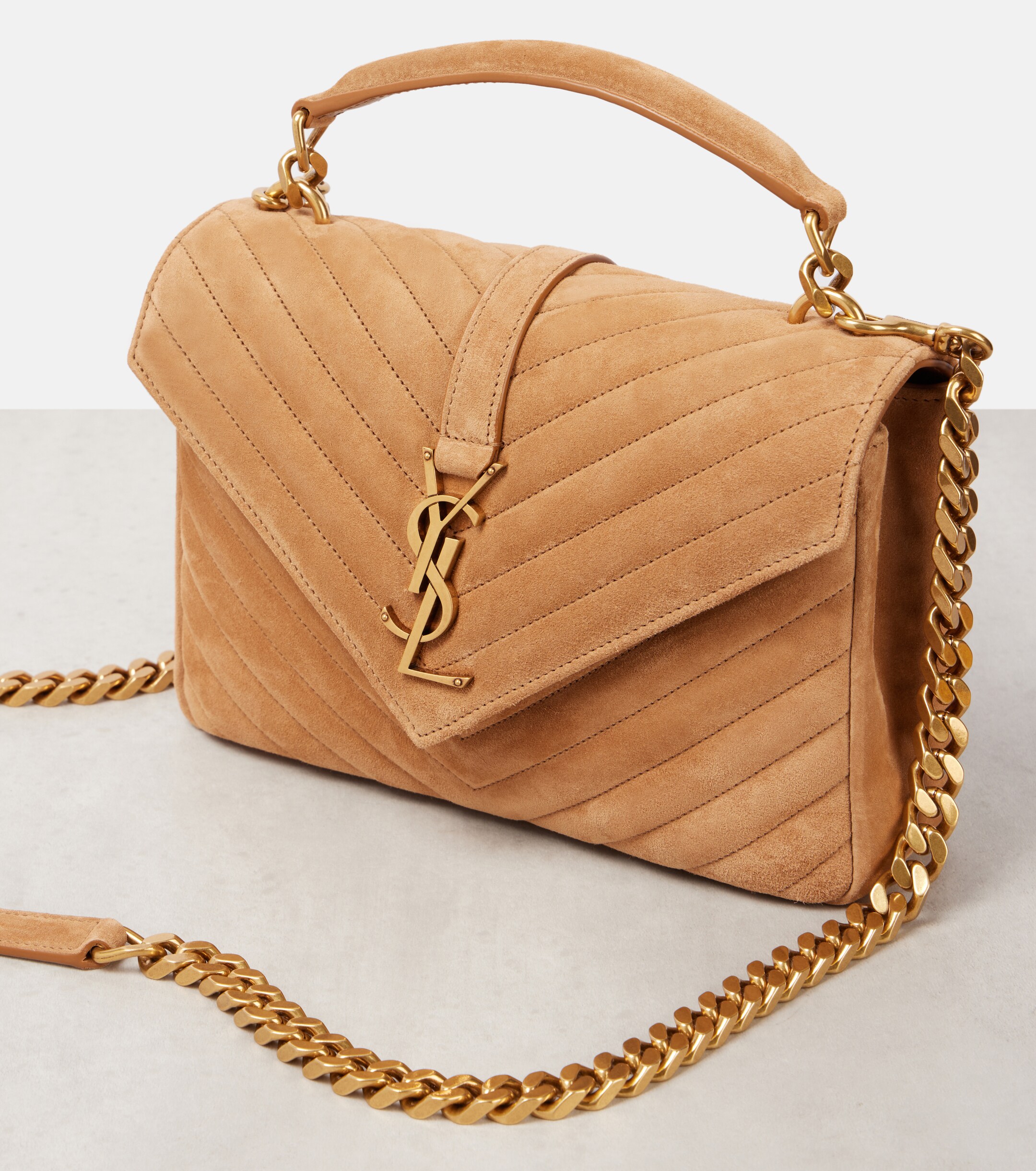 Saint Laurent Collège Medium leather shoulder bag