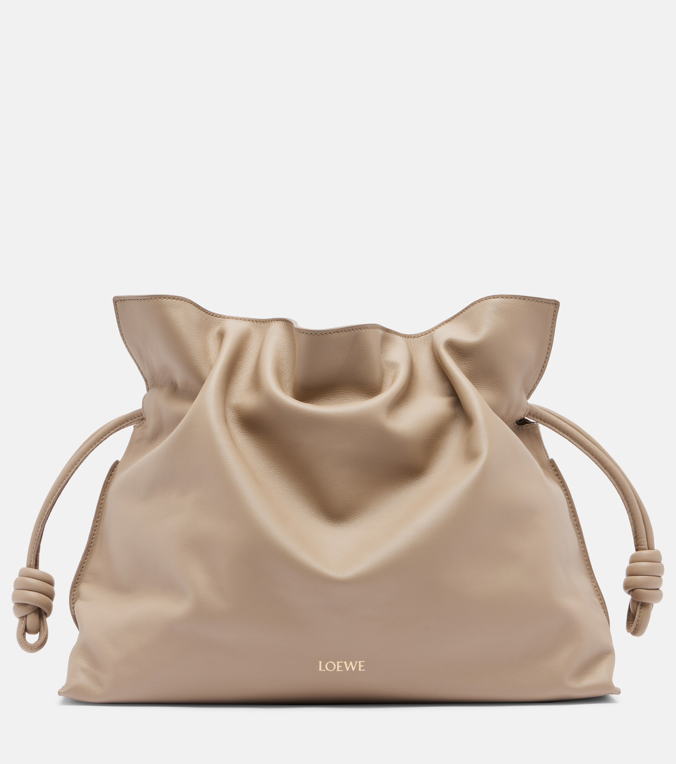 Loewe Flamenco Large leather clutch
