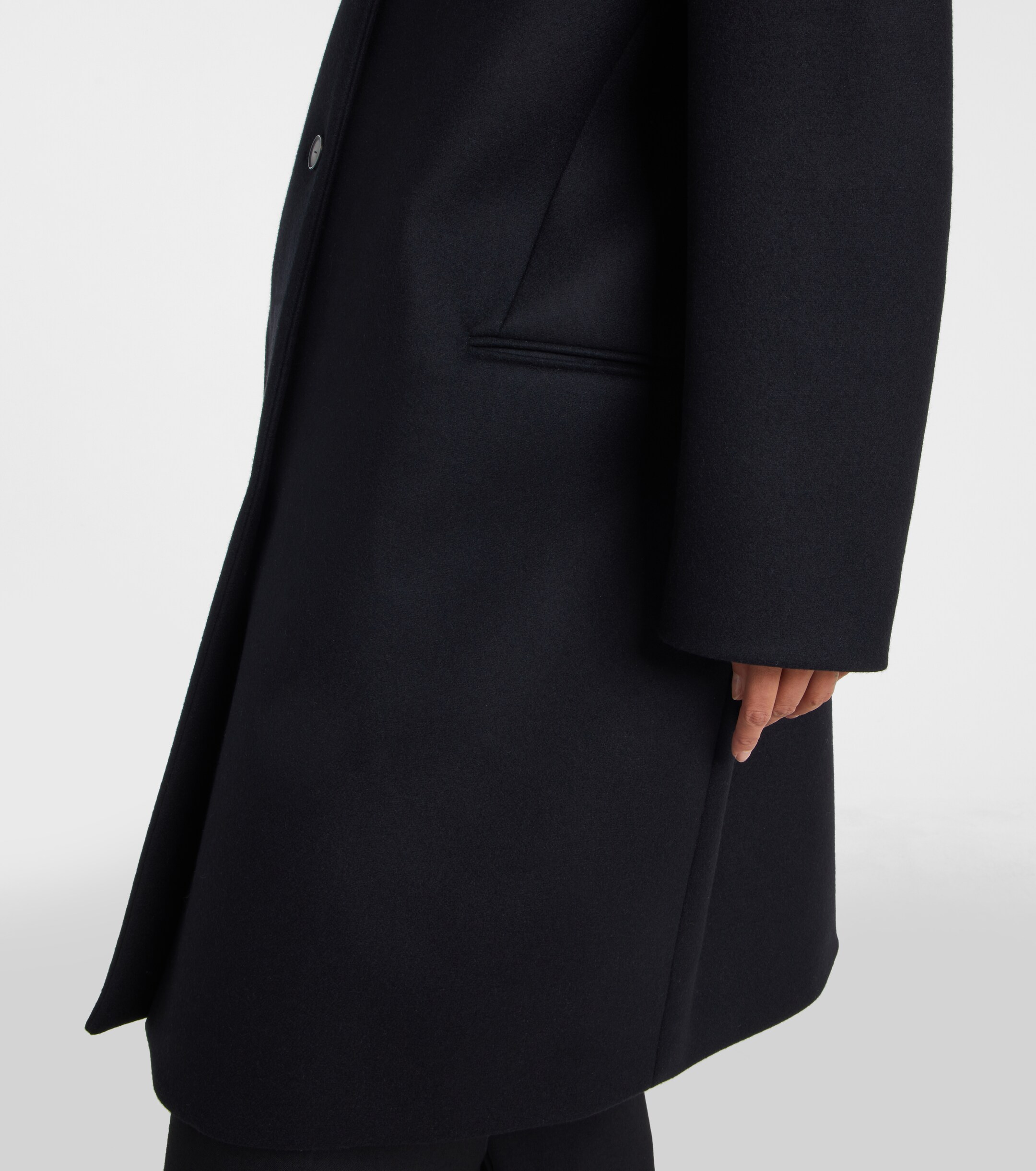 Calvin Klein Collection Cora wool and cashmere coat
