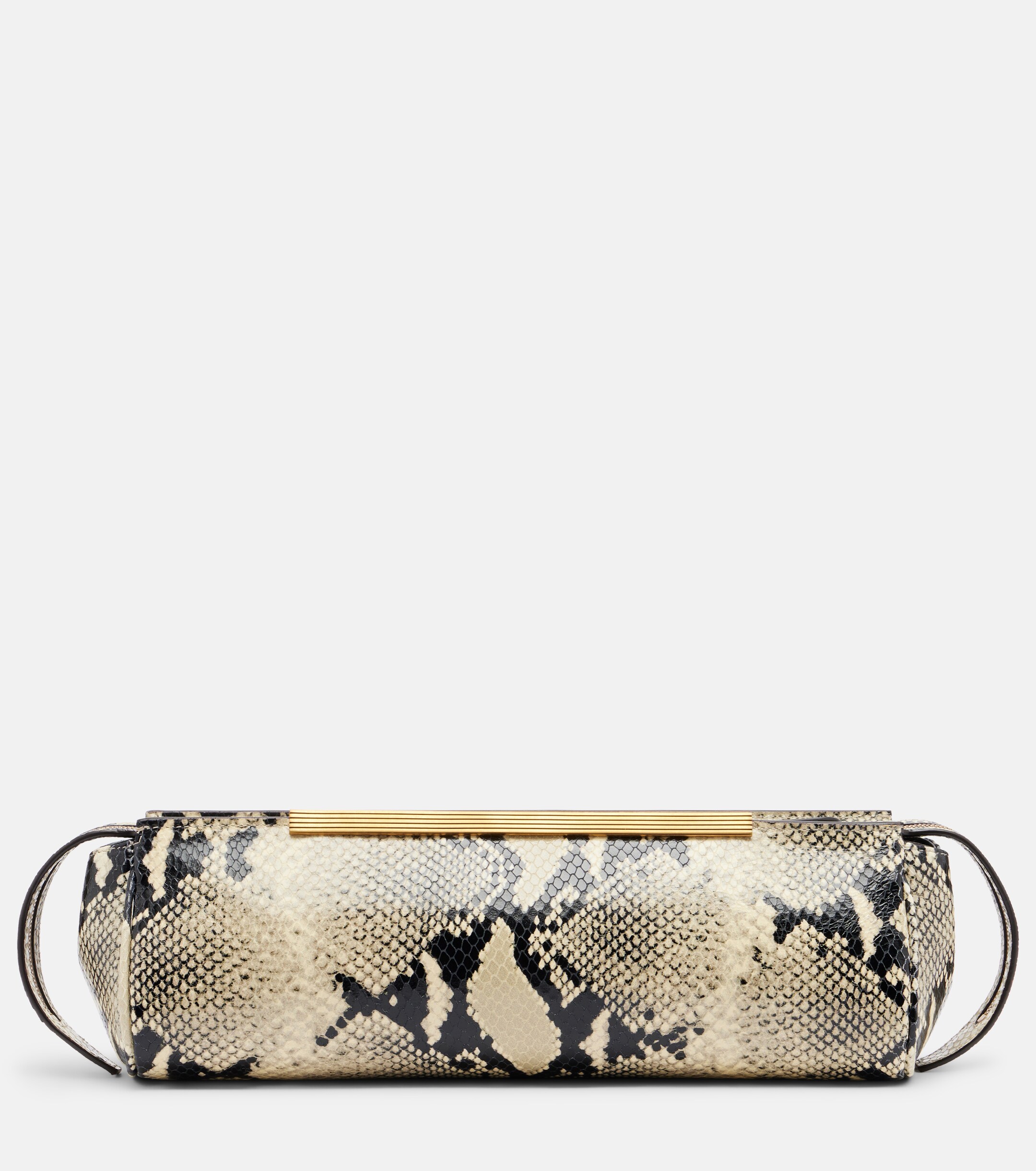 KHAITE Donna leather clutch