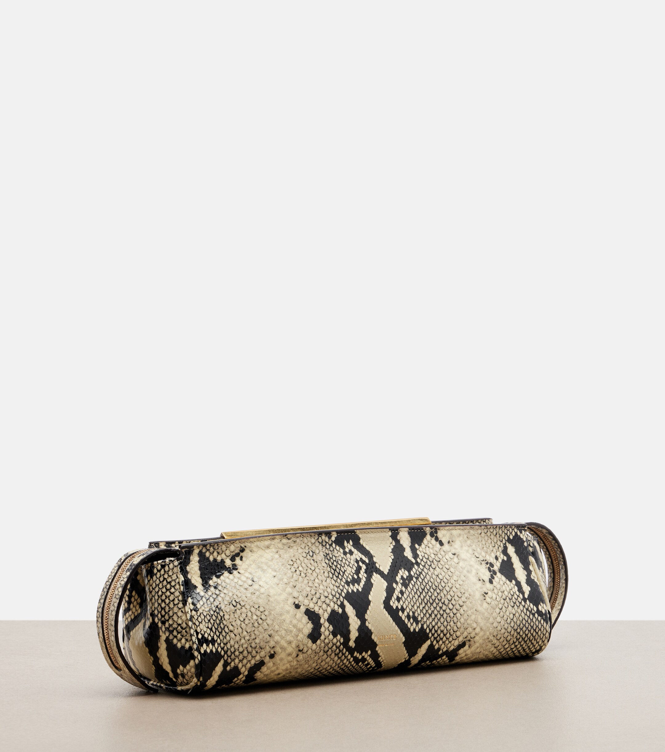 KHAITE Donna leather clutch