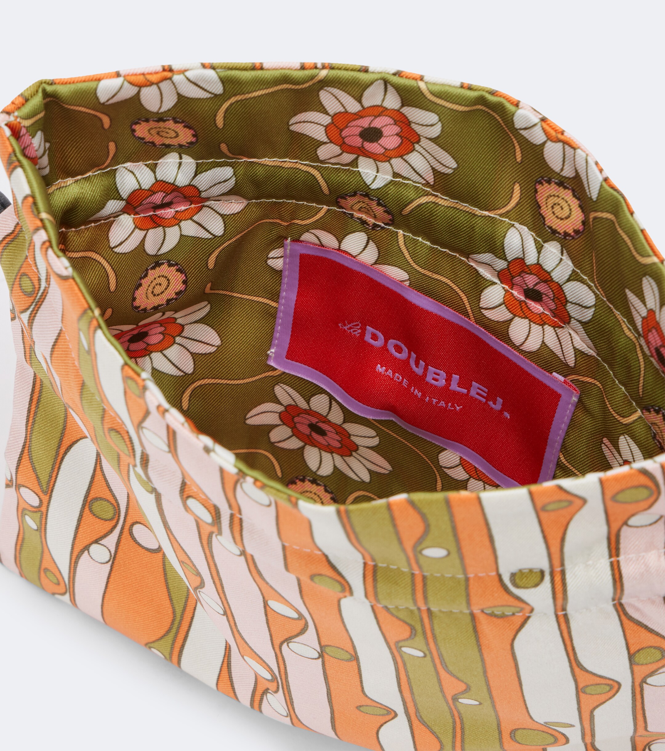 La DoubleJ Printed pouch