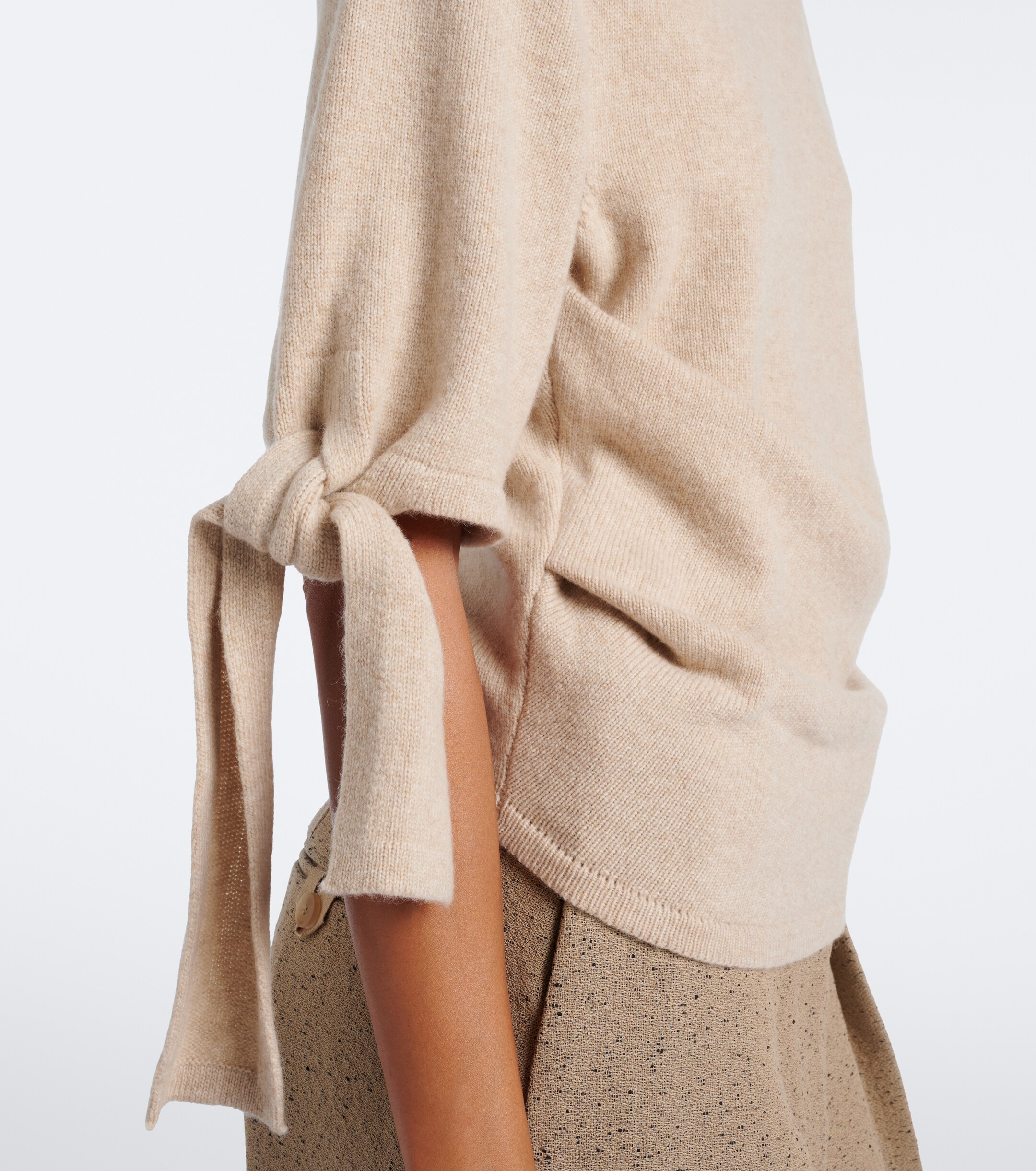 Jacquemus Jacquemus Fiocco wool and cashmere turtleneck sweater