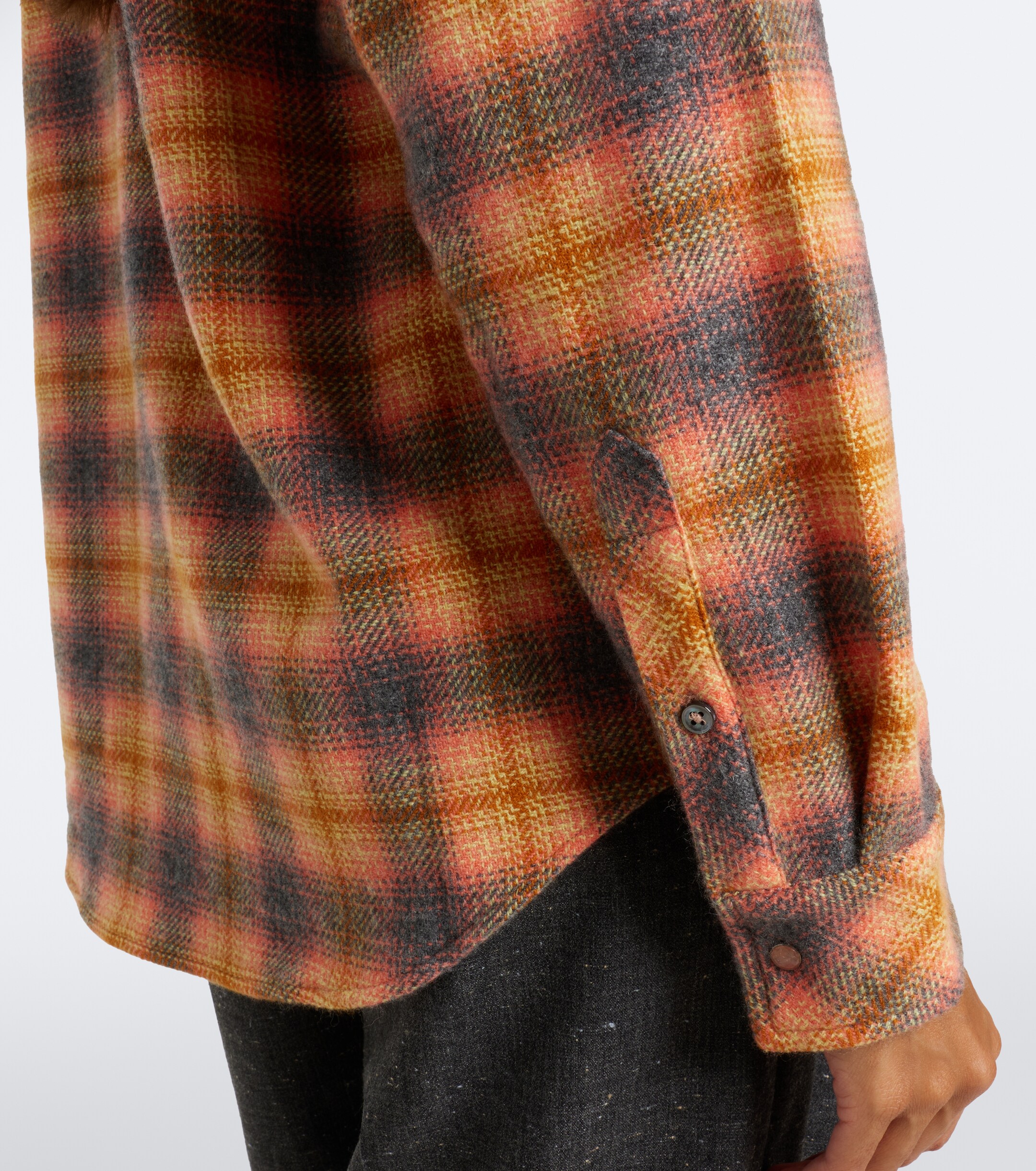God's True Cashmere God's True Cashmere Seeker plaid cashmere shirt